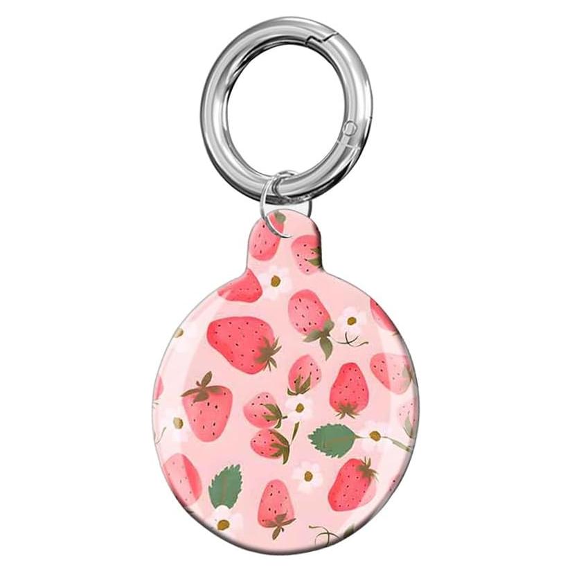 Funda Protectora para Air Tag LZMtacase Rosa 9x7cm