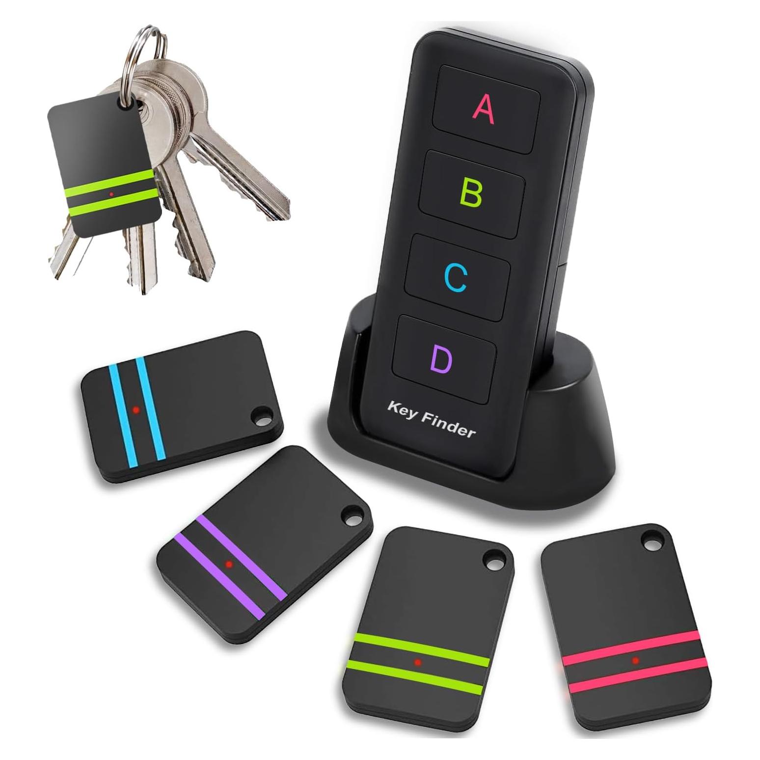 Buscador de Llaves Inalámbrico Midlocater - 4 Dispositivos 85dB