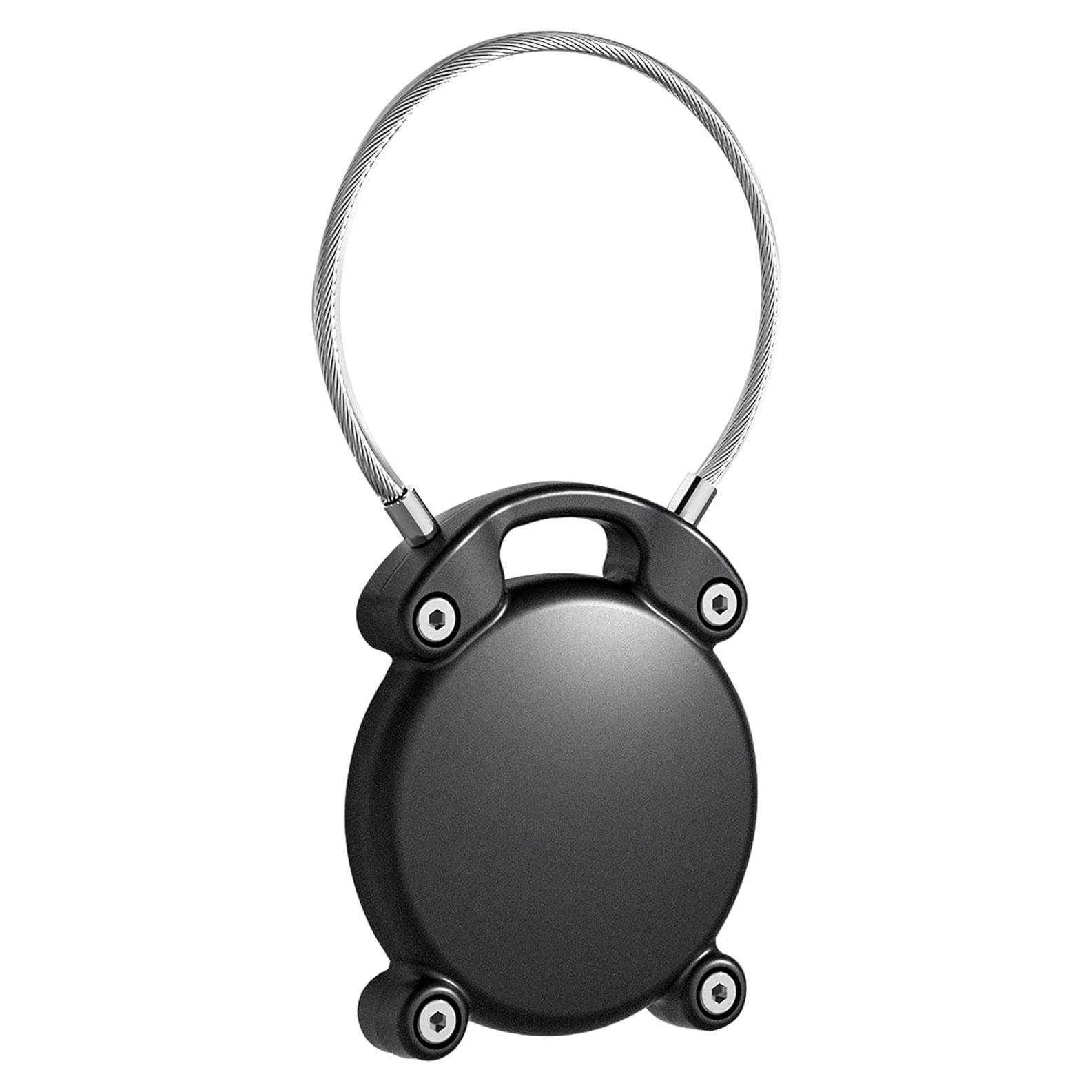 Soporte Impermeable para Air Tag Ipuplar Negro