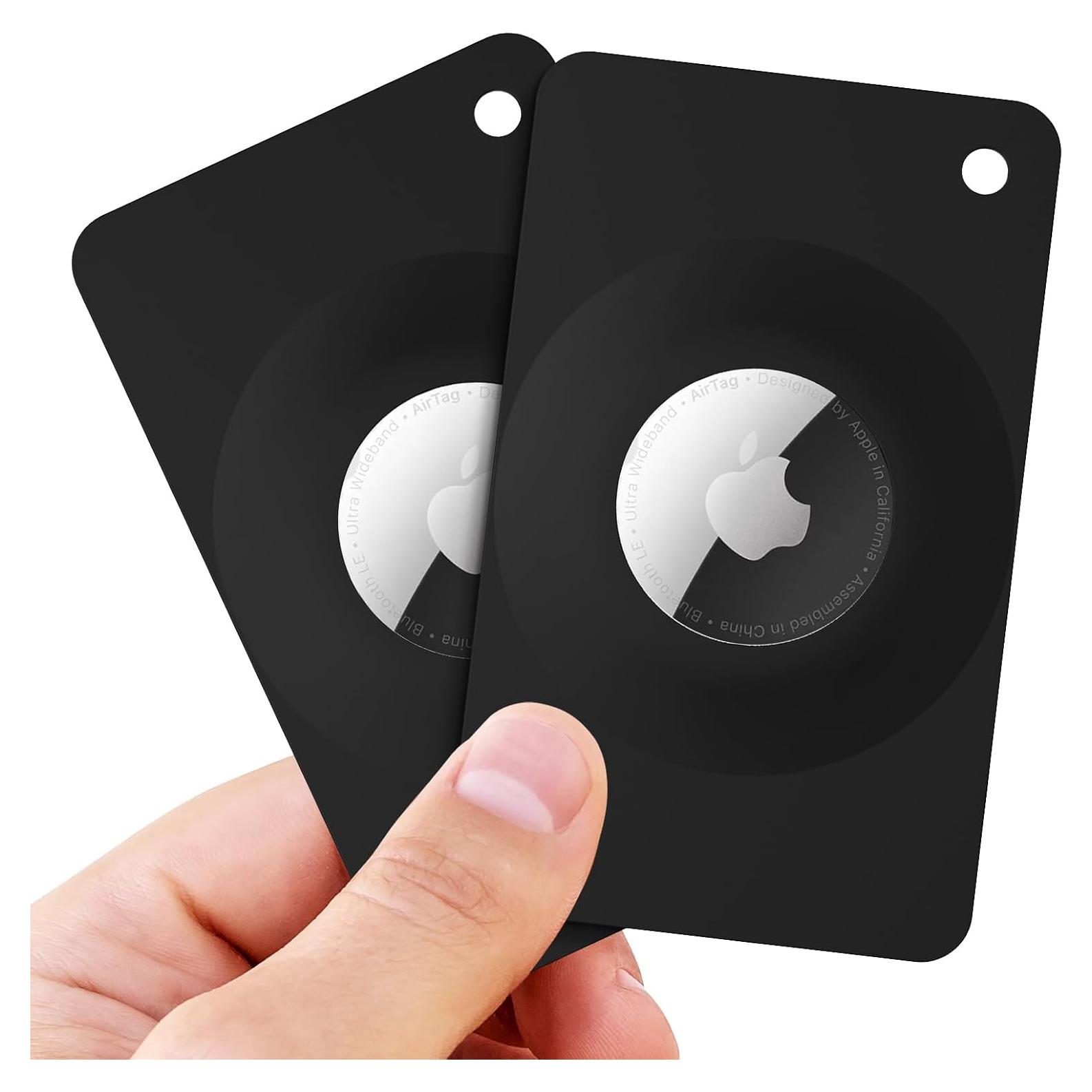 Soporte para billetera Airtag Pautas ultra delgado 2 unidades