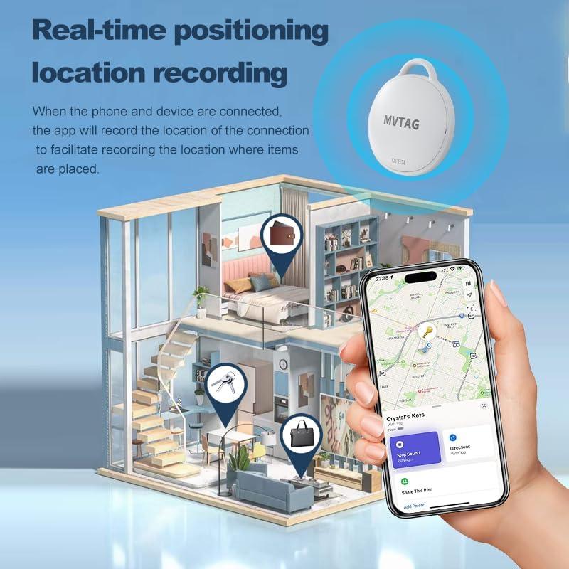 Rastreador Bluetooth Inteligente GLOBELEC Air Tag 2-Pack IP67