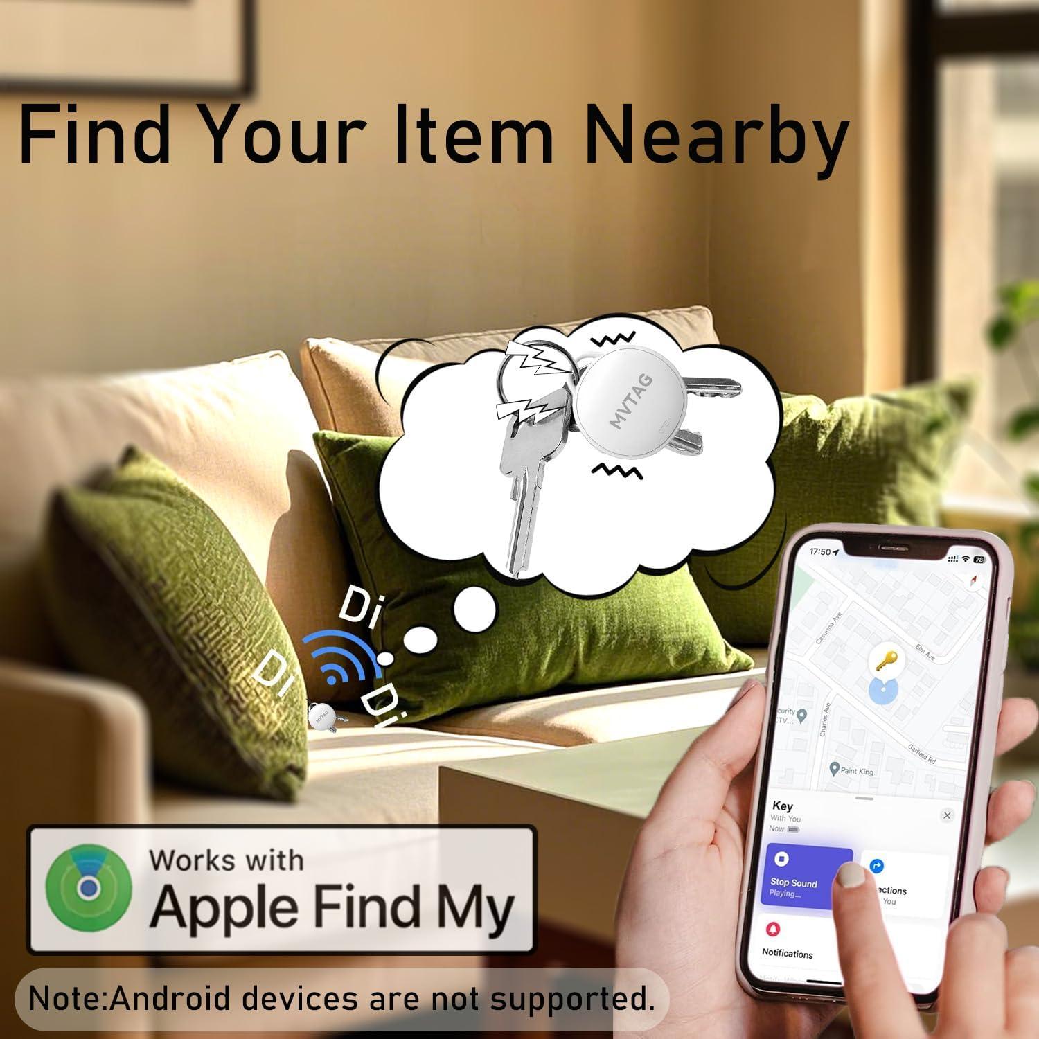 Rastreador Bluetooth Inteligente GLOBELEC Air Tag 2-Pack IP67