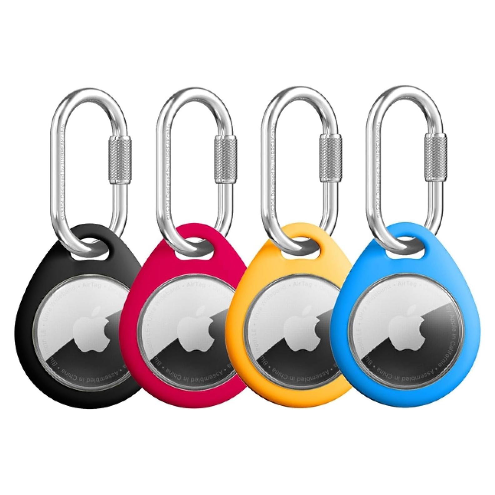 Soporte UNBREAKcable para Apple AirTag - Paquete de 4 - Funda TPU Impermeable