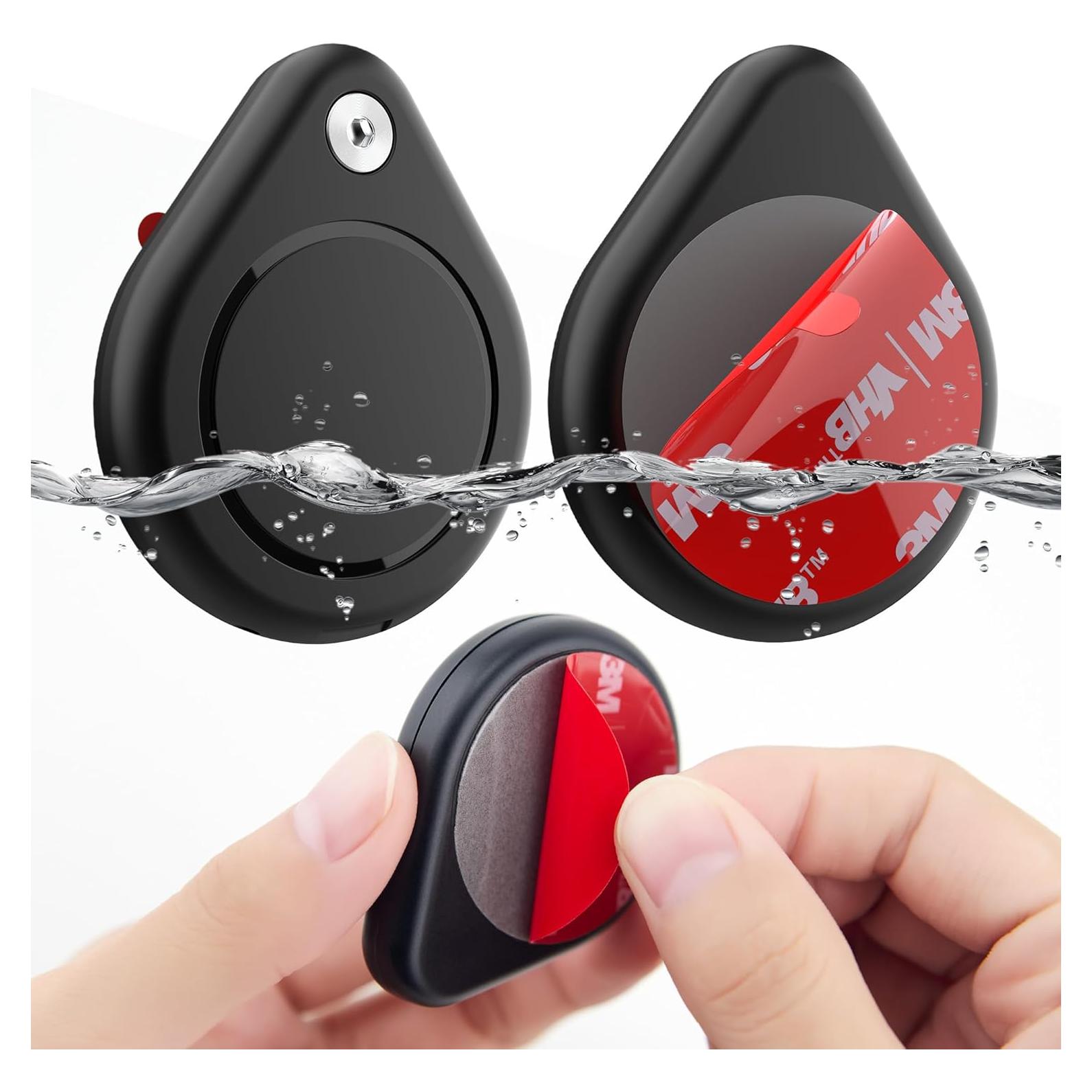 Paquete de 2 Soportes Impermeables IPX8 SkyArmor para AirTag