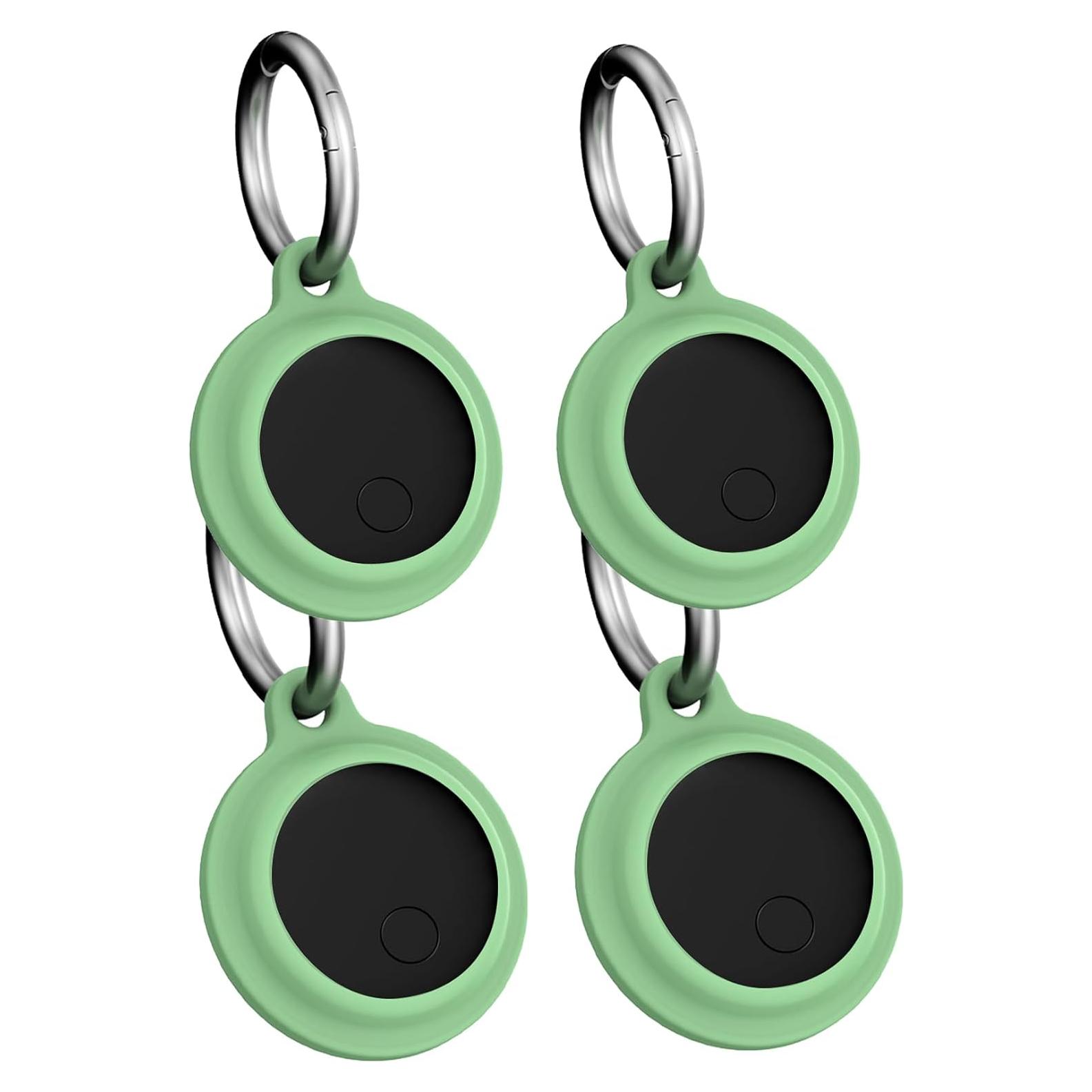 Funda protectora UYRUREL para etiquetas de rastreo verde - 4 unidades