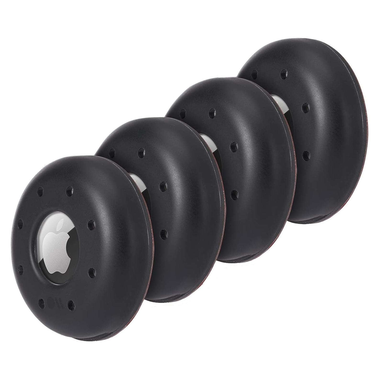 Funda de Montaje Case-Mate para AirTags - Paquete de 4 - Negro