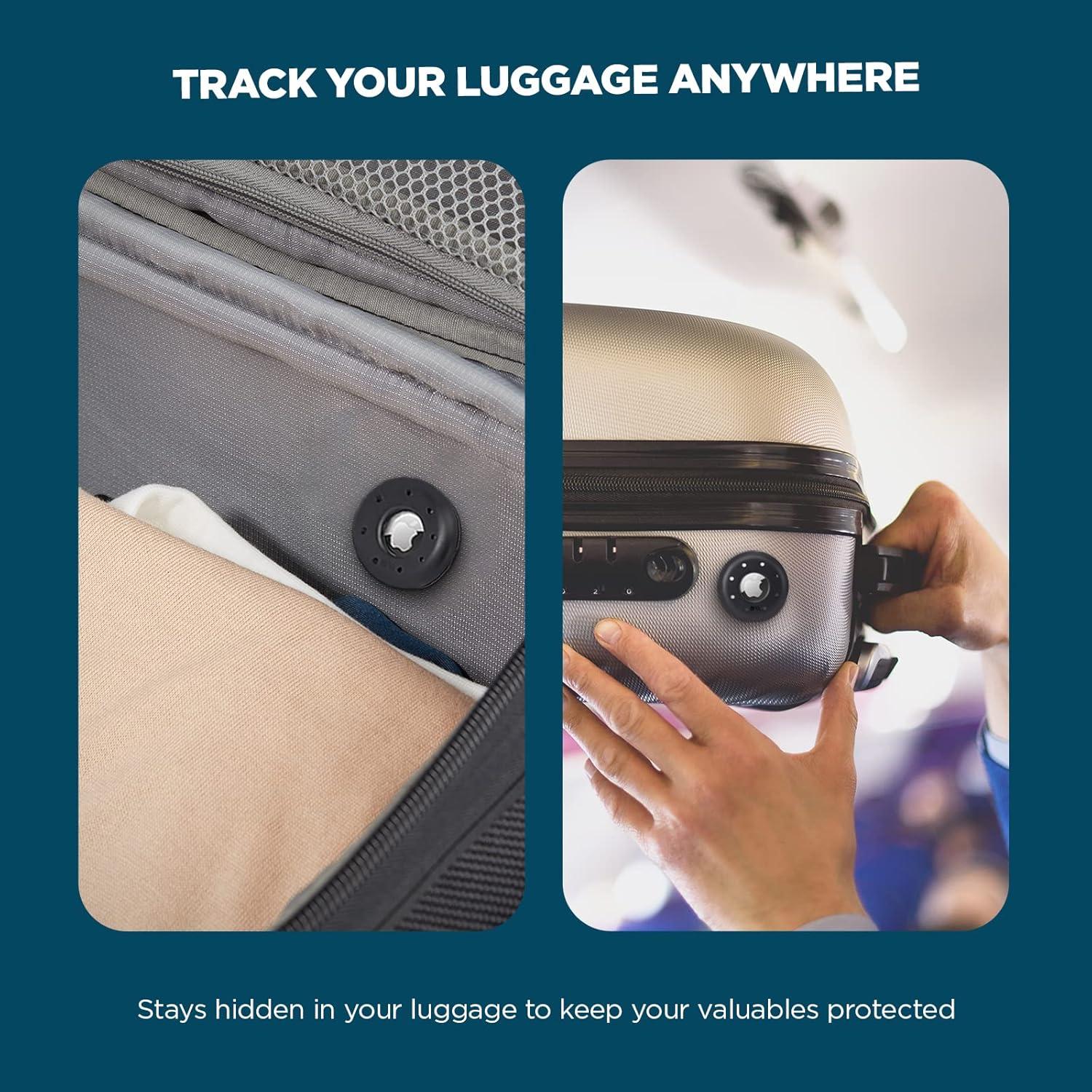 Funda de Montaje Case-Mate para AirTags - Paquete de 4 - Negro