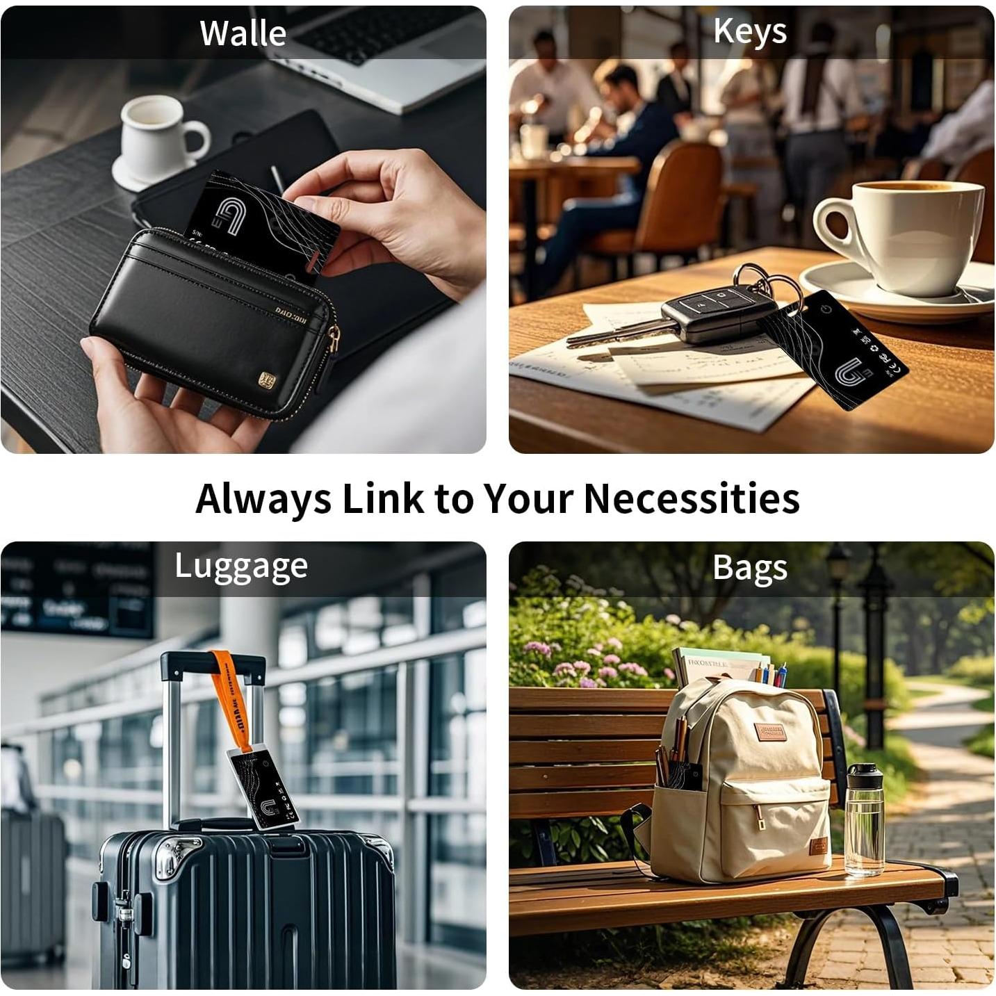 Rastreador Bluetooth DOHOME para Cartera y Llaves IP68