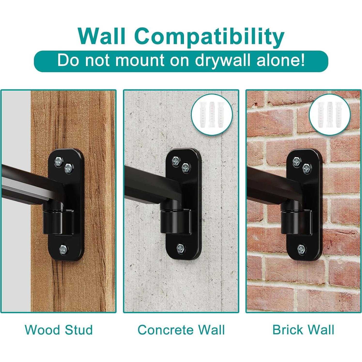 Soporte de Pared para Monitor ErgoFocus 17-32" Ajustable