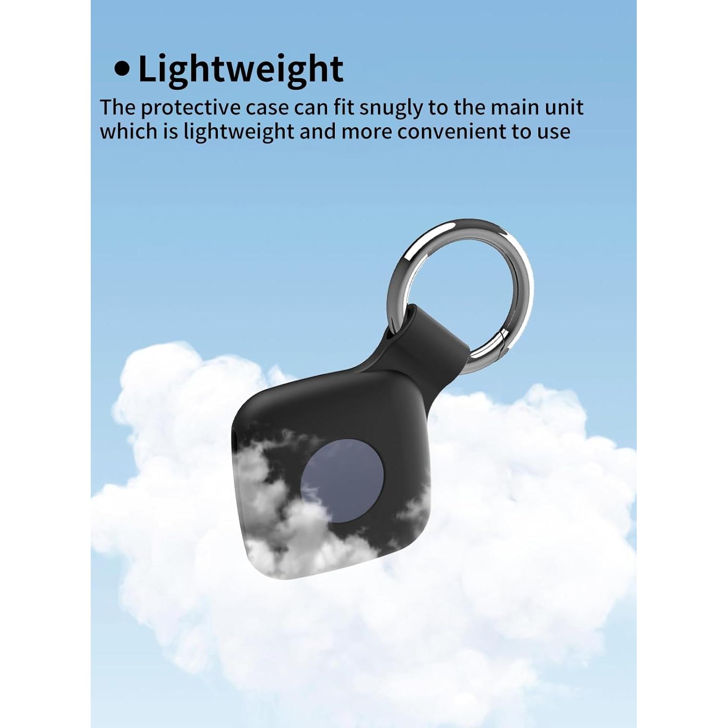 Funda protectora UGREEN Tracker - Silicona negra, 2 paquetes