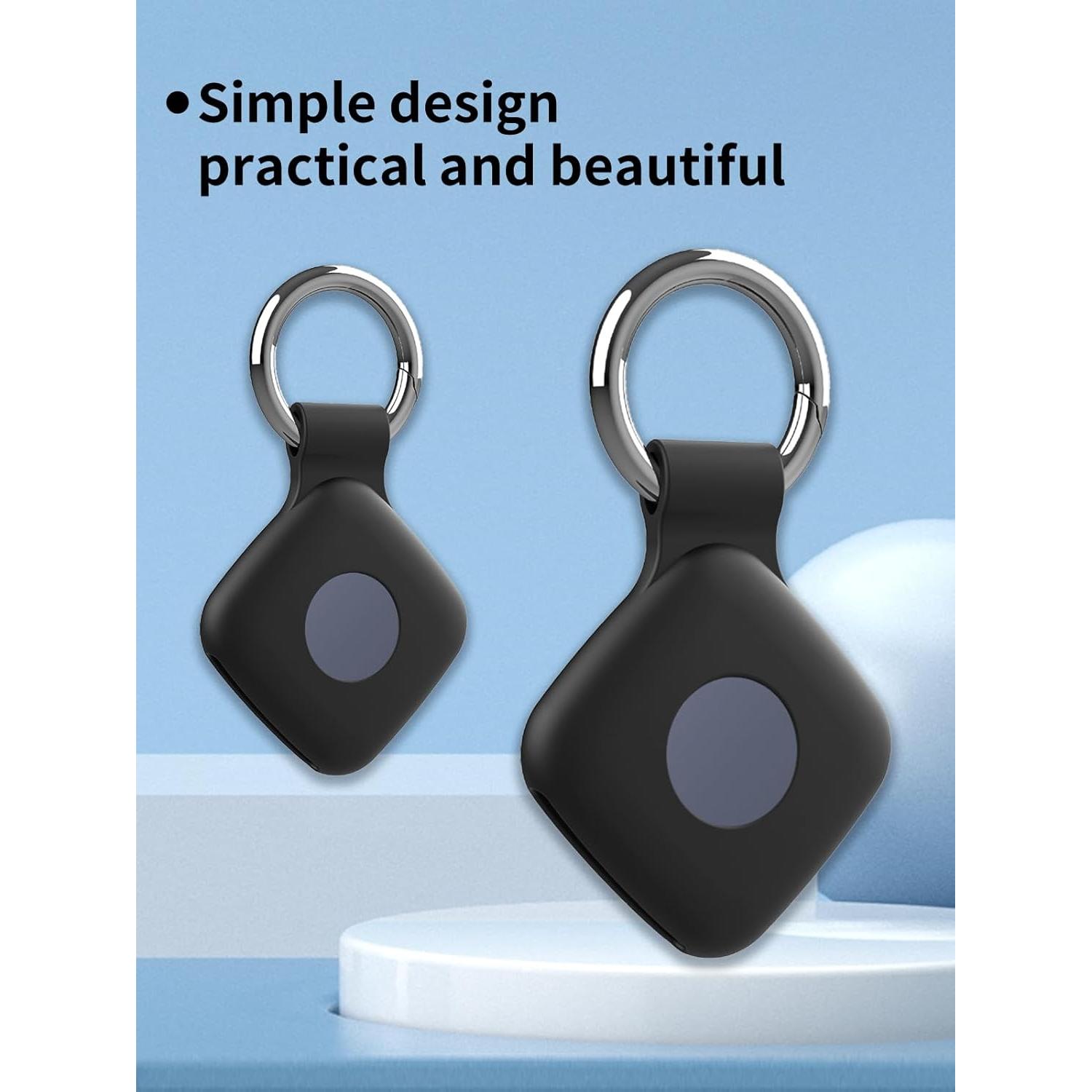 Funda protectora UGREEN Tracker - Silicona negra, 2 paquetes