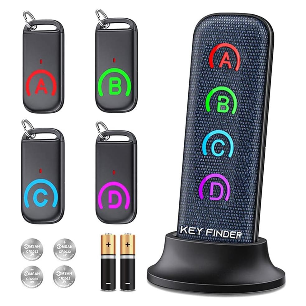 Localizador de Llaves EIRIX Inalámbrico 80dB 40m Azul