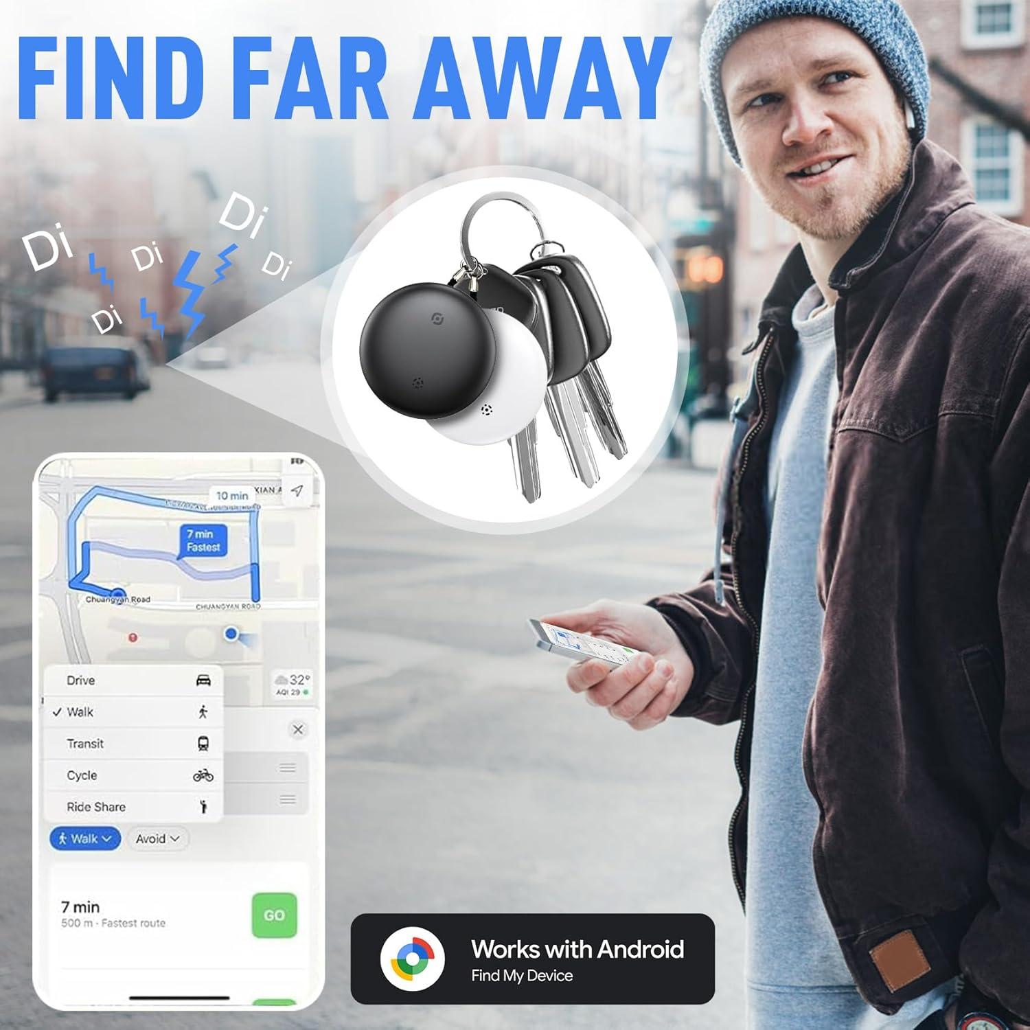 Etiquetas de Rastreo Bluetooth para Android - Paquete de 4