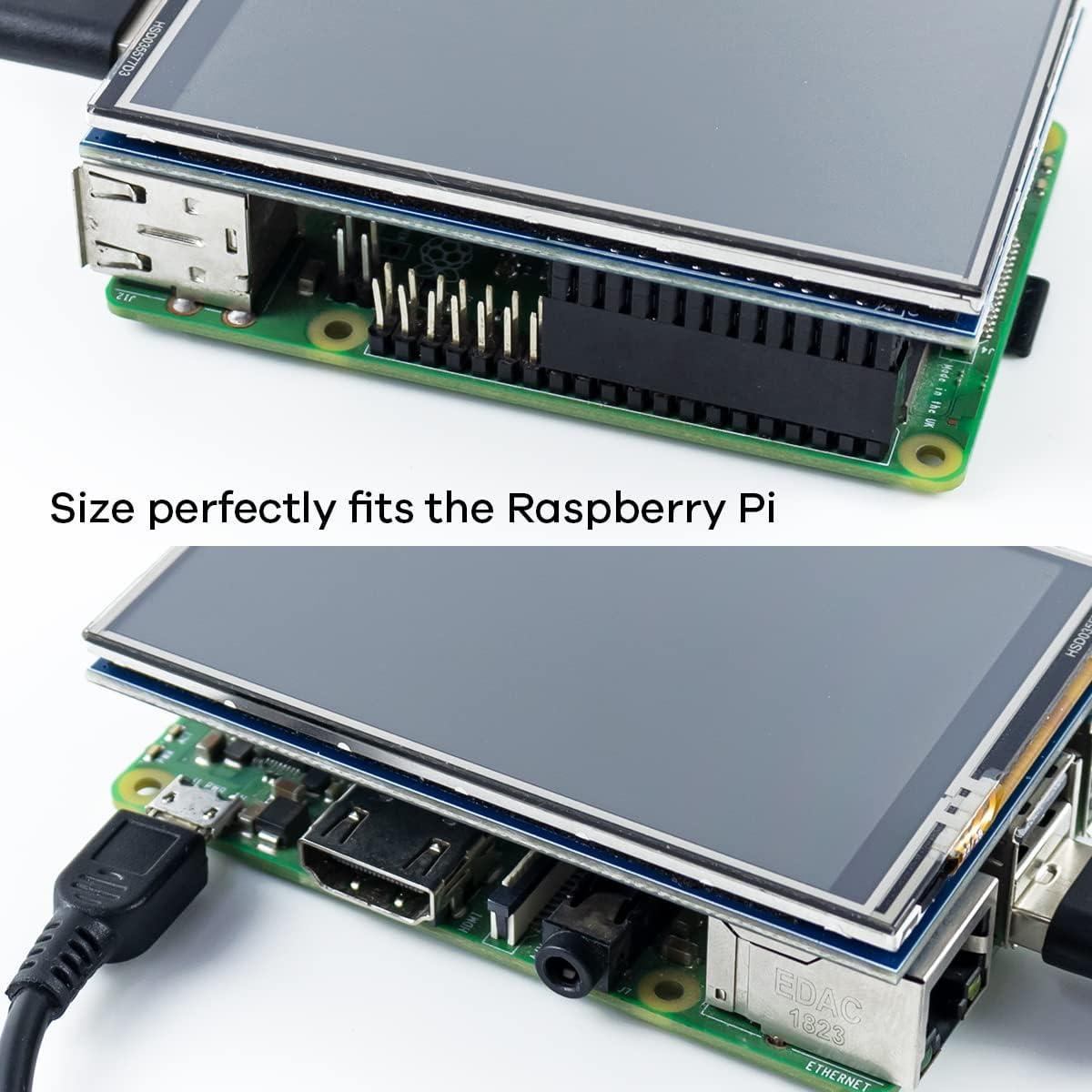 Pantalla Táctil TFT LCD 3.5" 480x320 Hosyond para Raspberry Pi