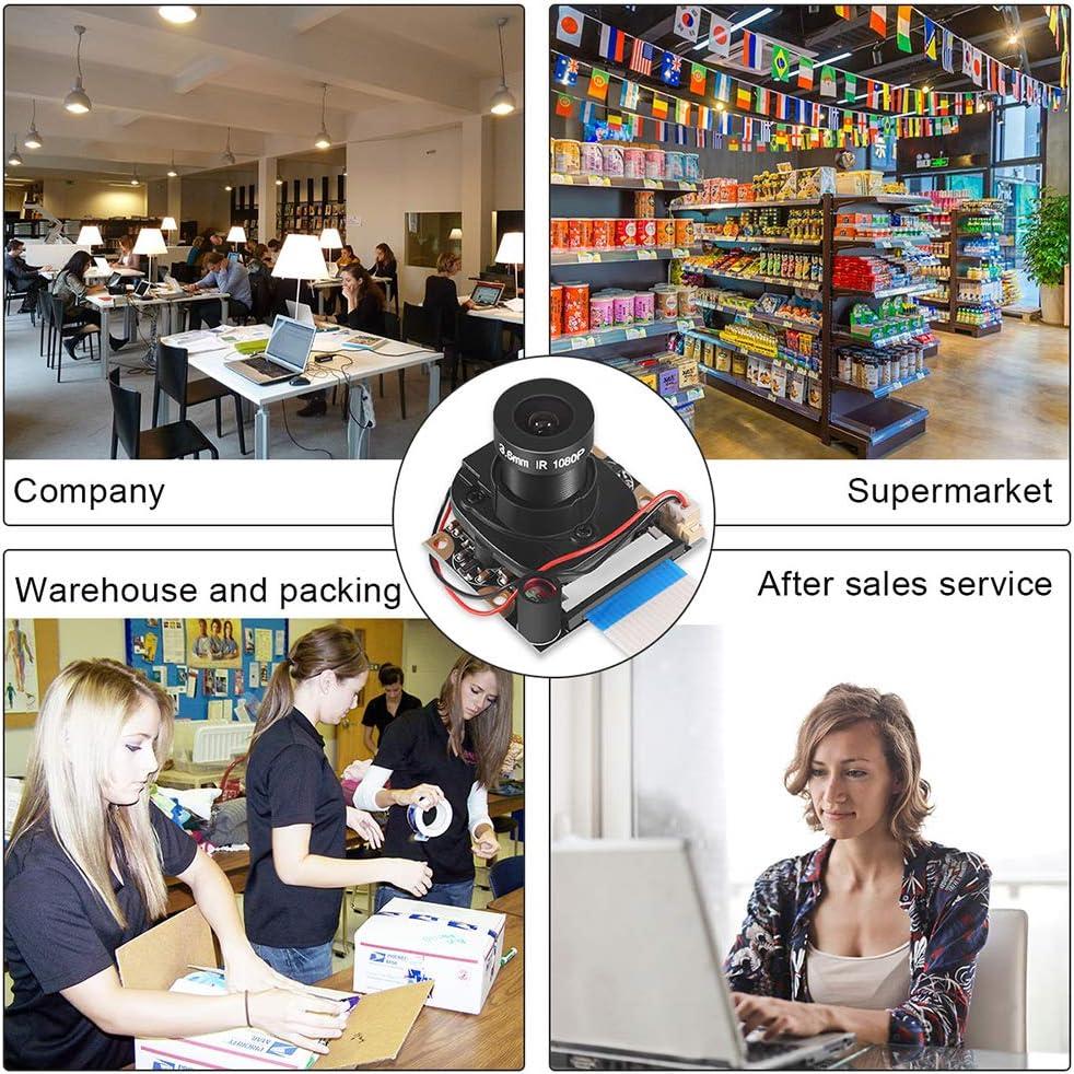 Módulo Cámara IR-Cut 5MP DORHEA para Raspberry Pi 4/3/2