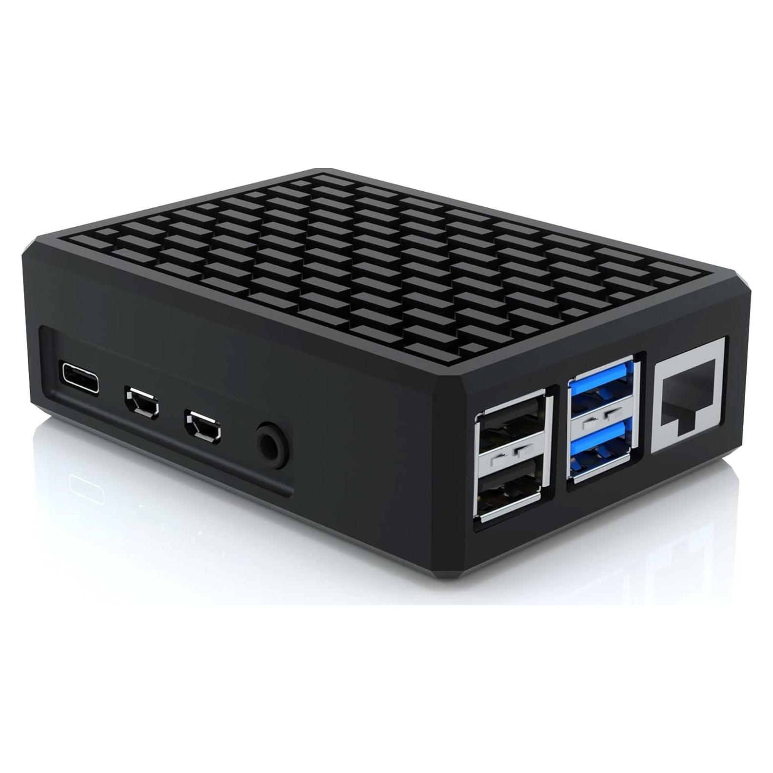 Caja de aluminio iUniker para Raspberry Pi 4 - Enfriador pasivo