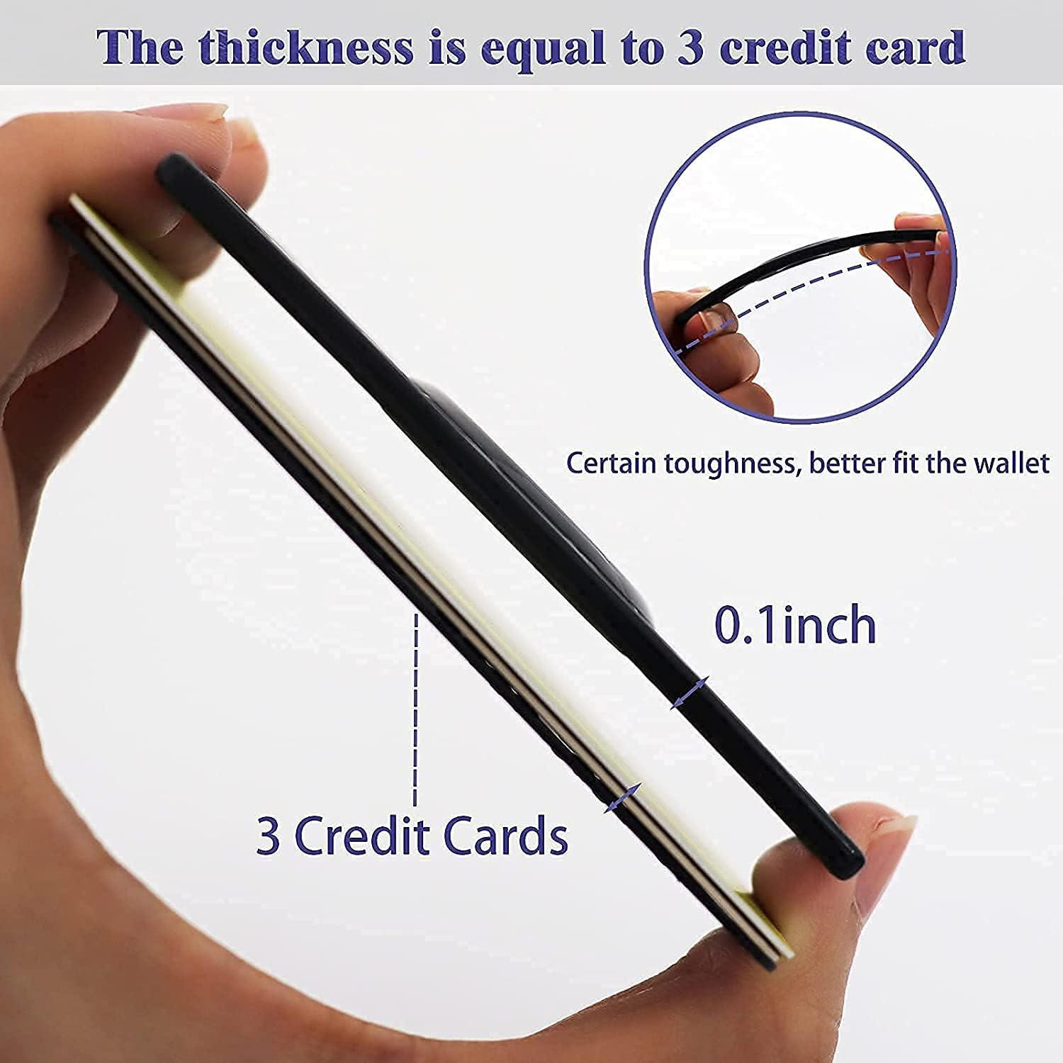 Funda delgada 2PACK para Apple AirTag - HLHGR - Negro