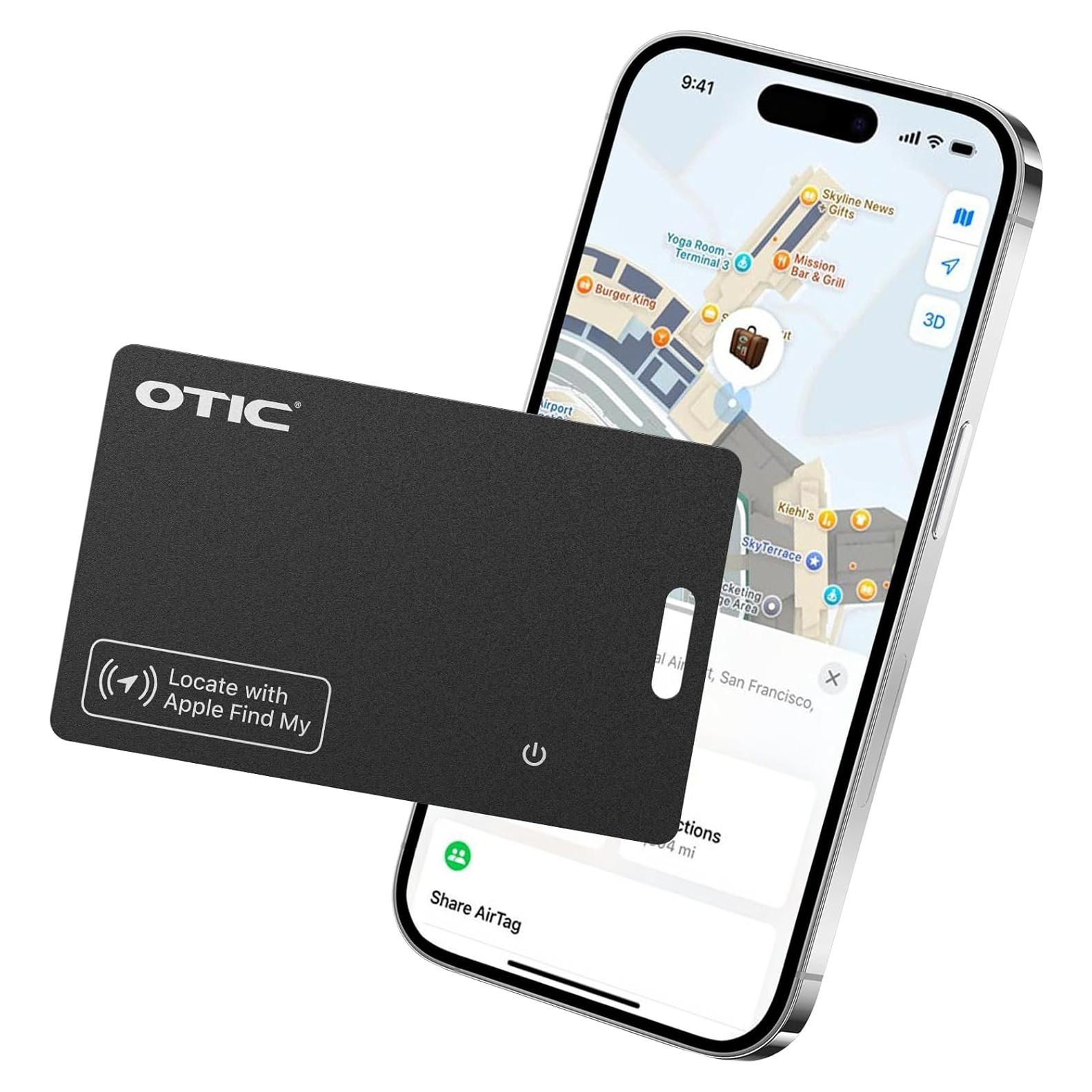 Rastreador Ultra Fino OTIC 1.7MM Recargable IP67 para iOS