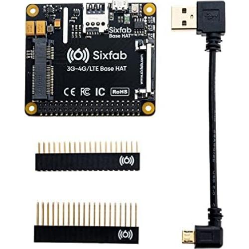 Kit módem celular 4G LTE Sixfab para Raspberry Pi