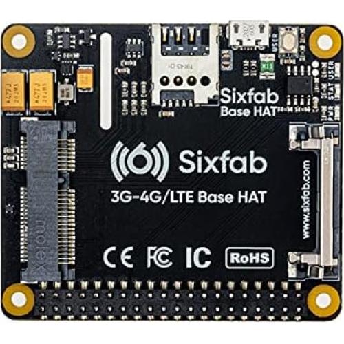 Kit módem celular 4G LTE Sixfab para Raspberry Pi