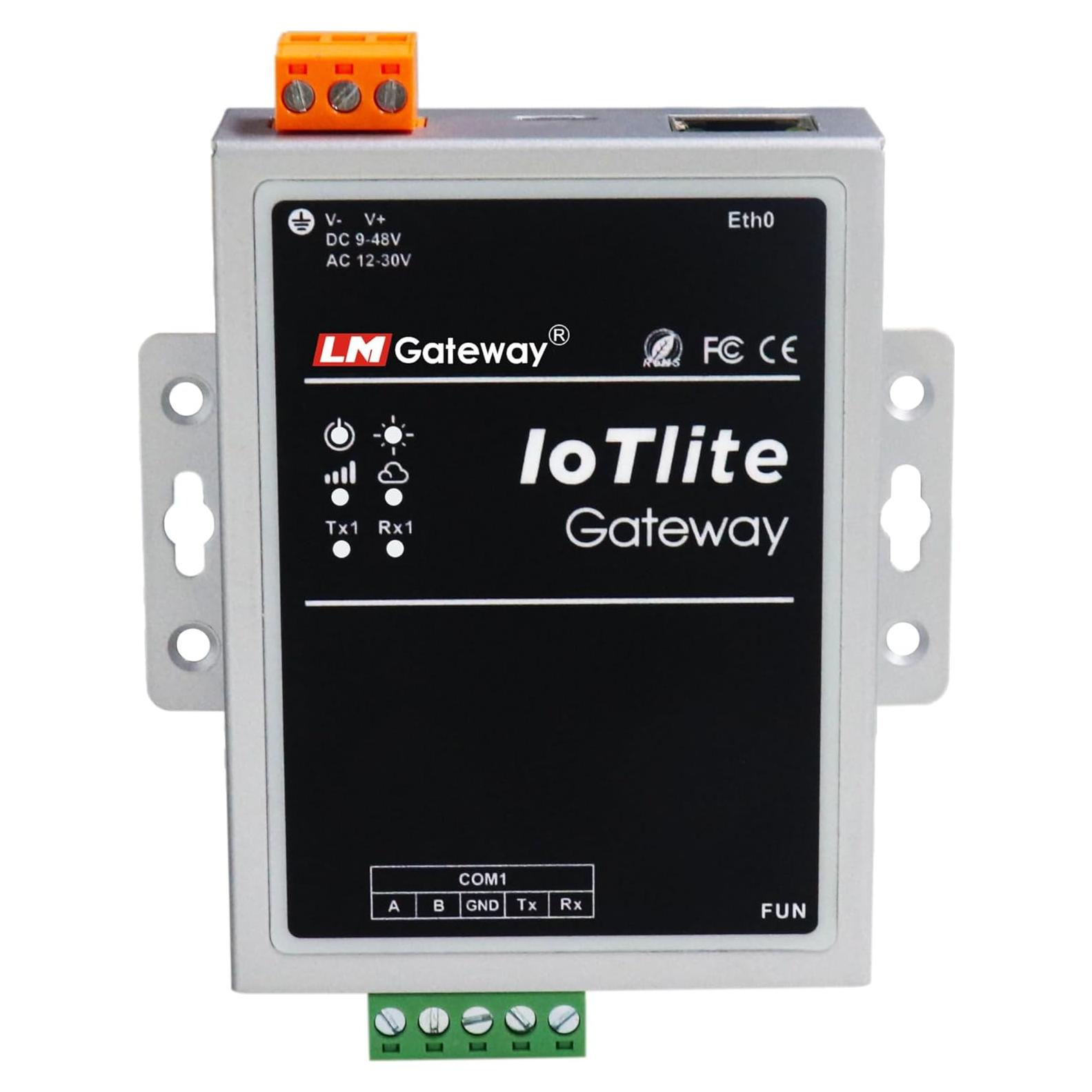 Puerta de enlace industrial IoT LM Gateway 101 - RS-485, WiFi
