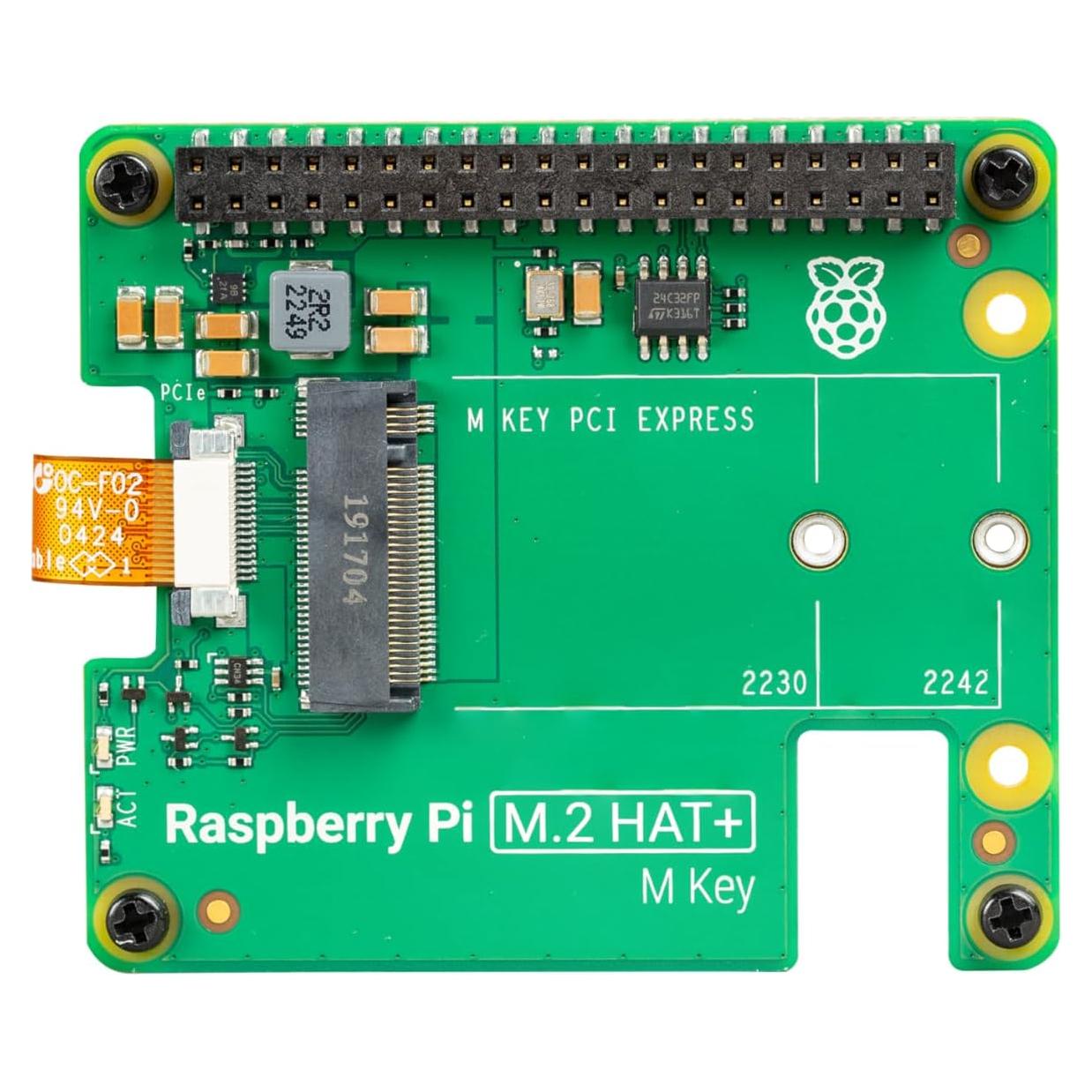 Raspberry Pi M.2 HAT Soporte PCIe 2.0 30g