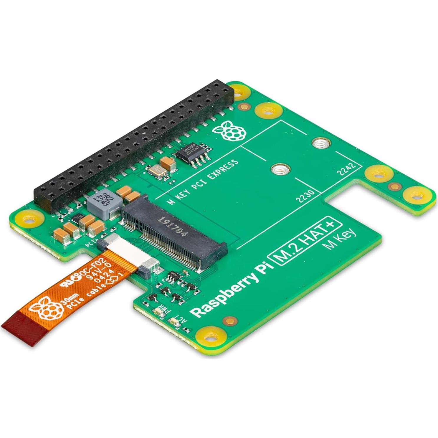 Raspberry Pi M.2 HAT Soporte PCIe 2.0 30g