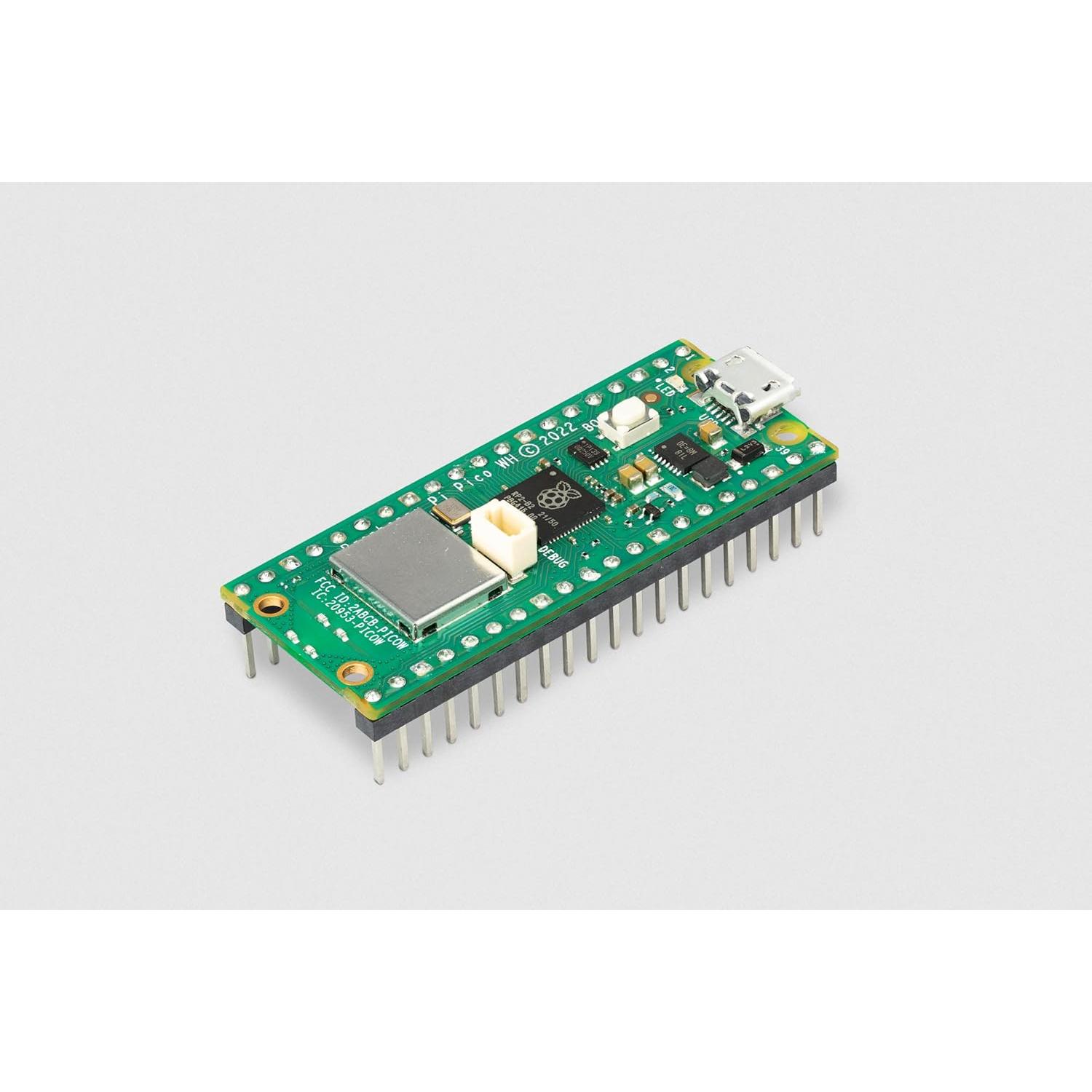 Raspberry Pi Pico WH Microcontrolador RP2040 2MB Flash