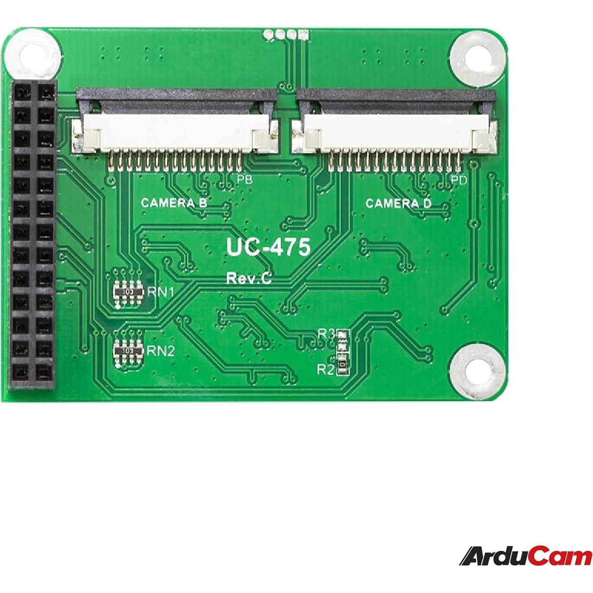 Módulo Adaptador de Múltiples Cámaras Arducam V2.2 para Raspberry Pi