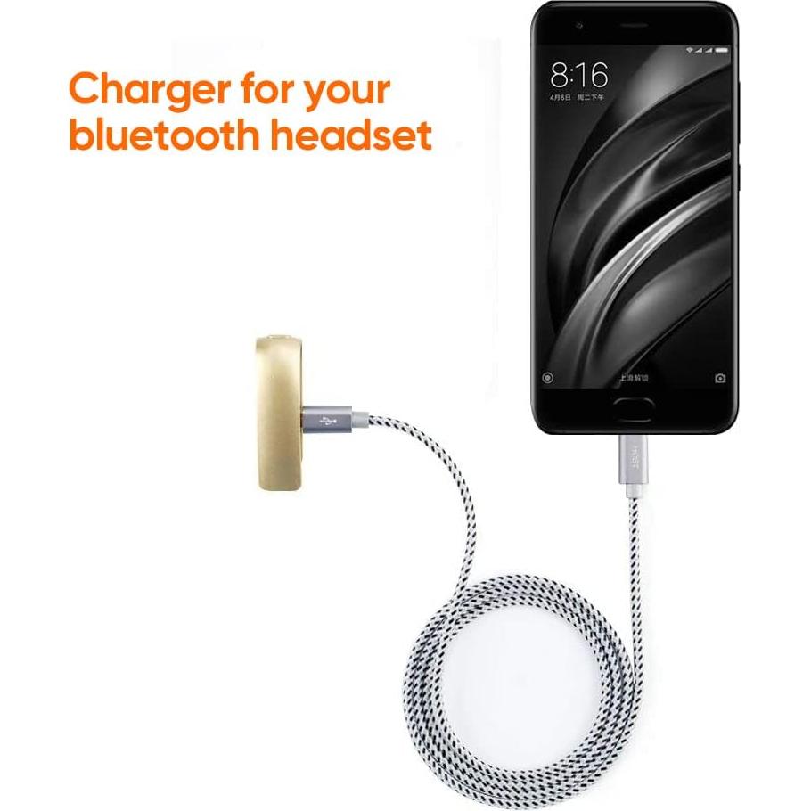 Cable USB C a Micro USB 2M CableCreation Gris Trenzado