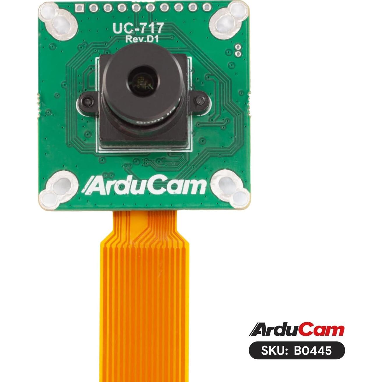 Cámara Arducam 1.58MP IMX296 Global Shutter M12 para Raspberry Pi