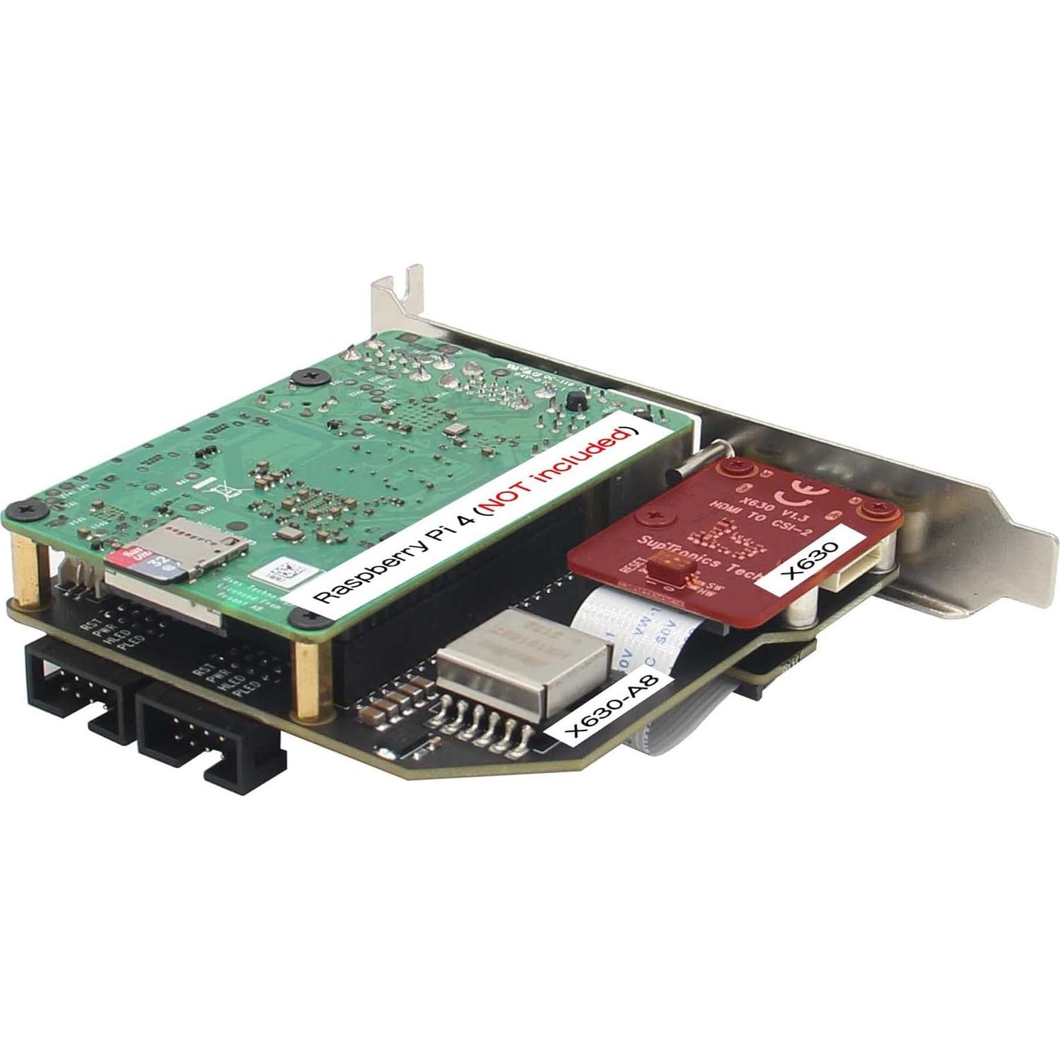 Geekworm KVM-A8 para Raspberry Pi 4 - Control Remoto HDMI