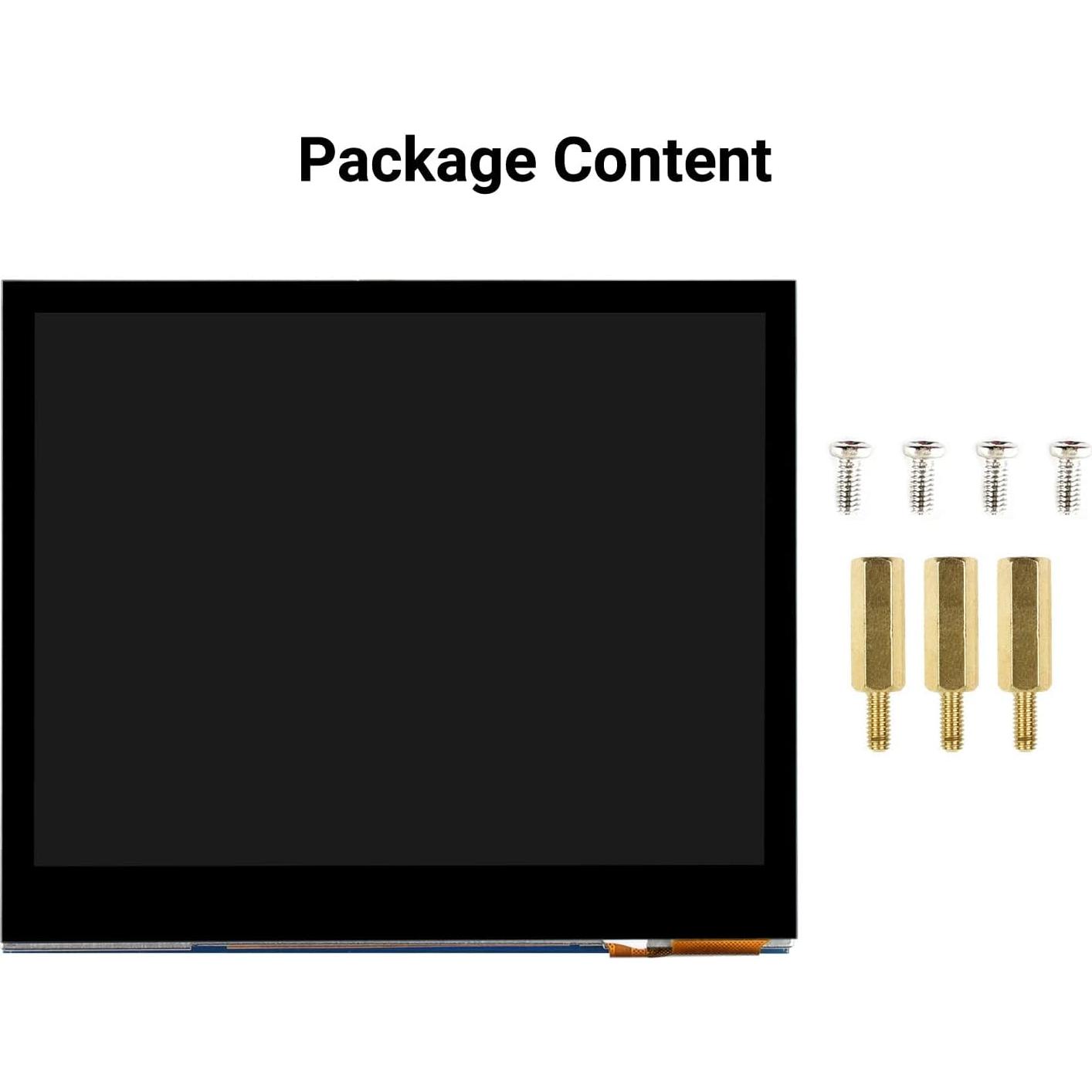 Pantalla táctil LCD 3.5" Waveshare para Raspberry Pi 640x480
