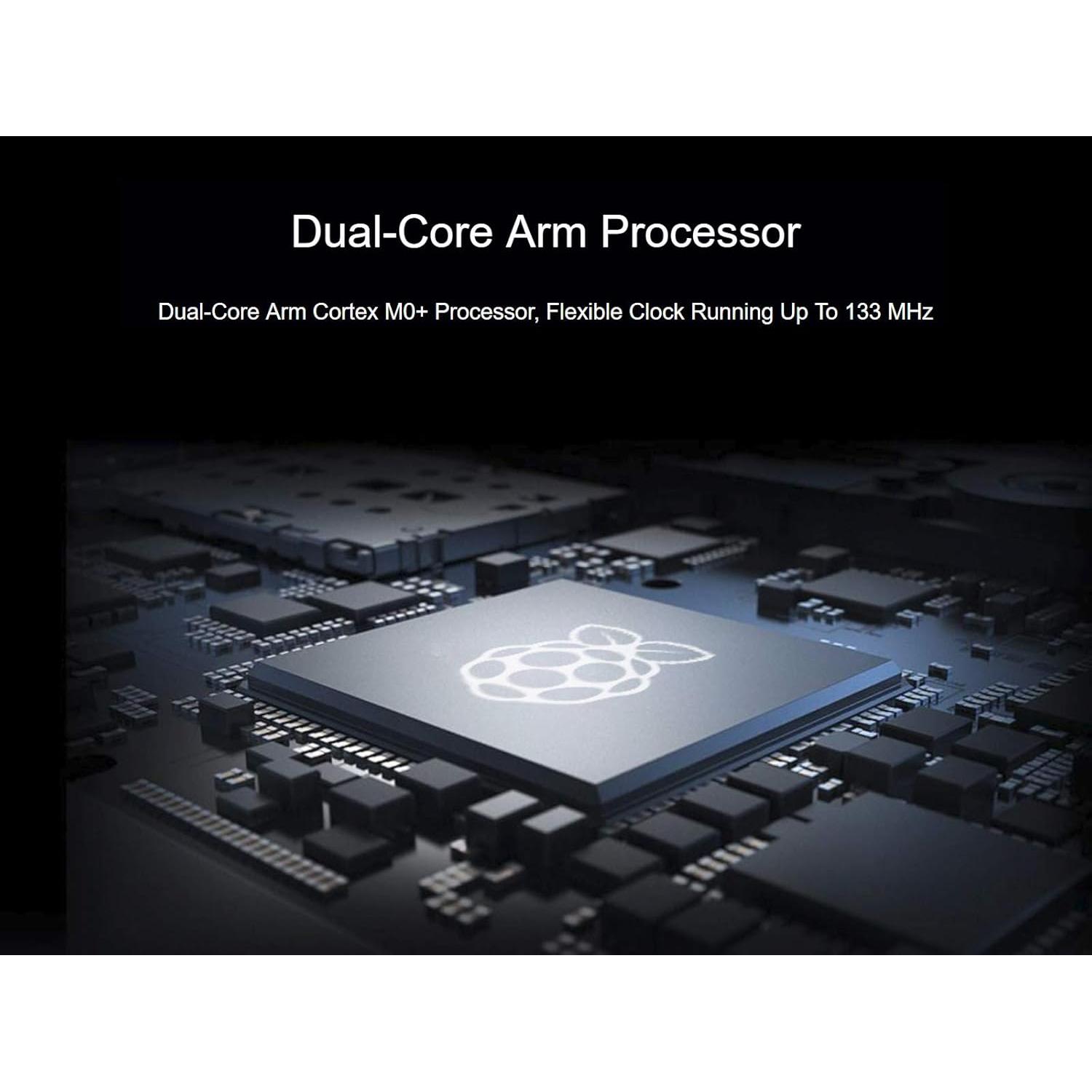 Placa Raspberry Pi Pico con encabezado pre-soldado 133 MHz