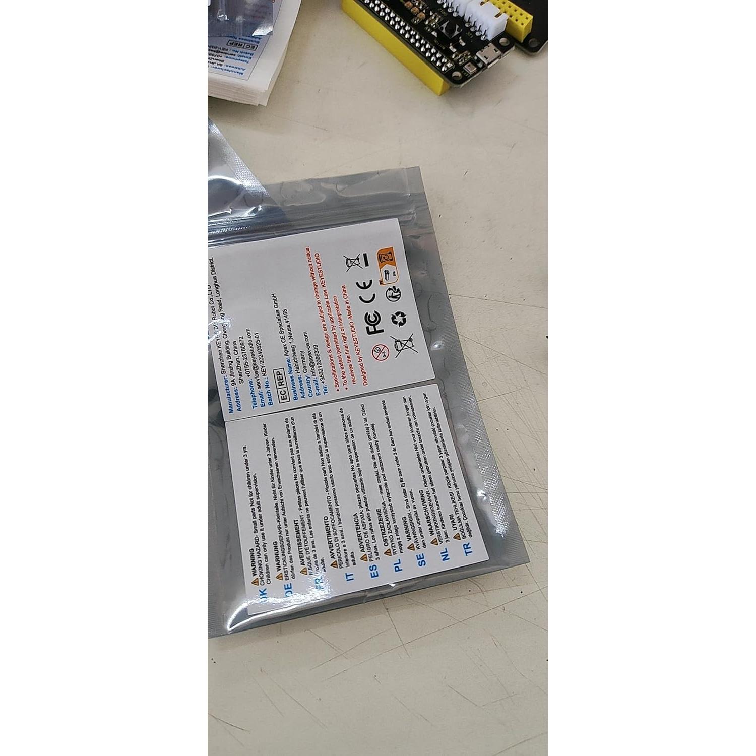 KEYESTUDIO ReSpeaker 2-Mic Pi HAT V1.0 para Raspberry Pi