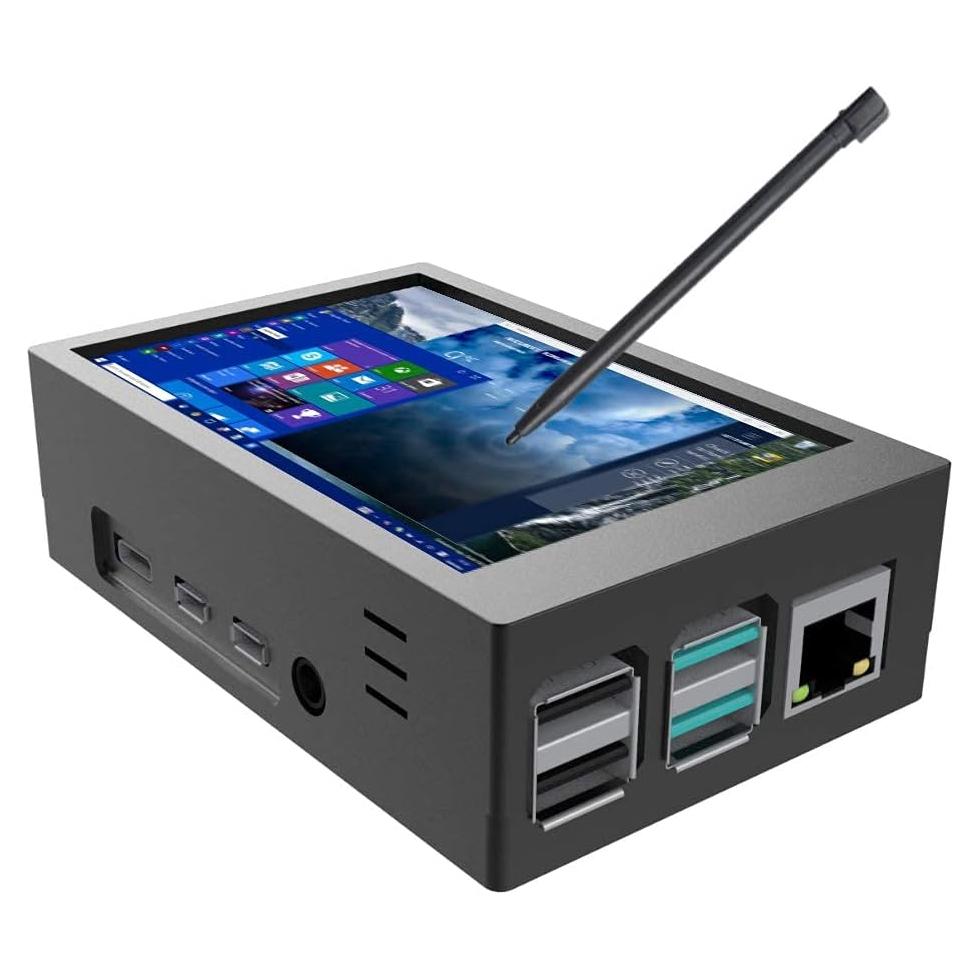 Pantalla Táctil 3.5" CUQI para Raspberry Pi 4 con Ventilador