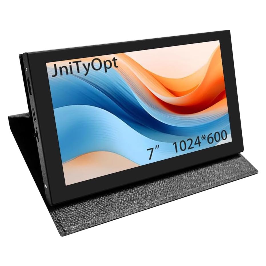 Monitor portátil 7" JLTTEK HDMI USB-C IPS 1024x600
