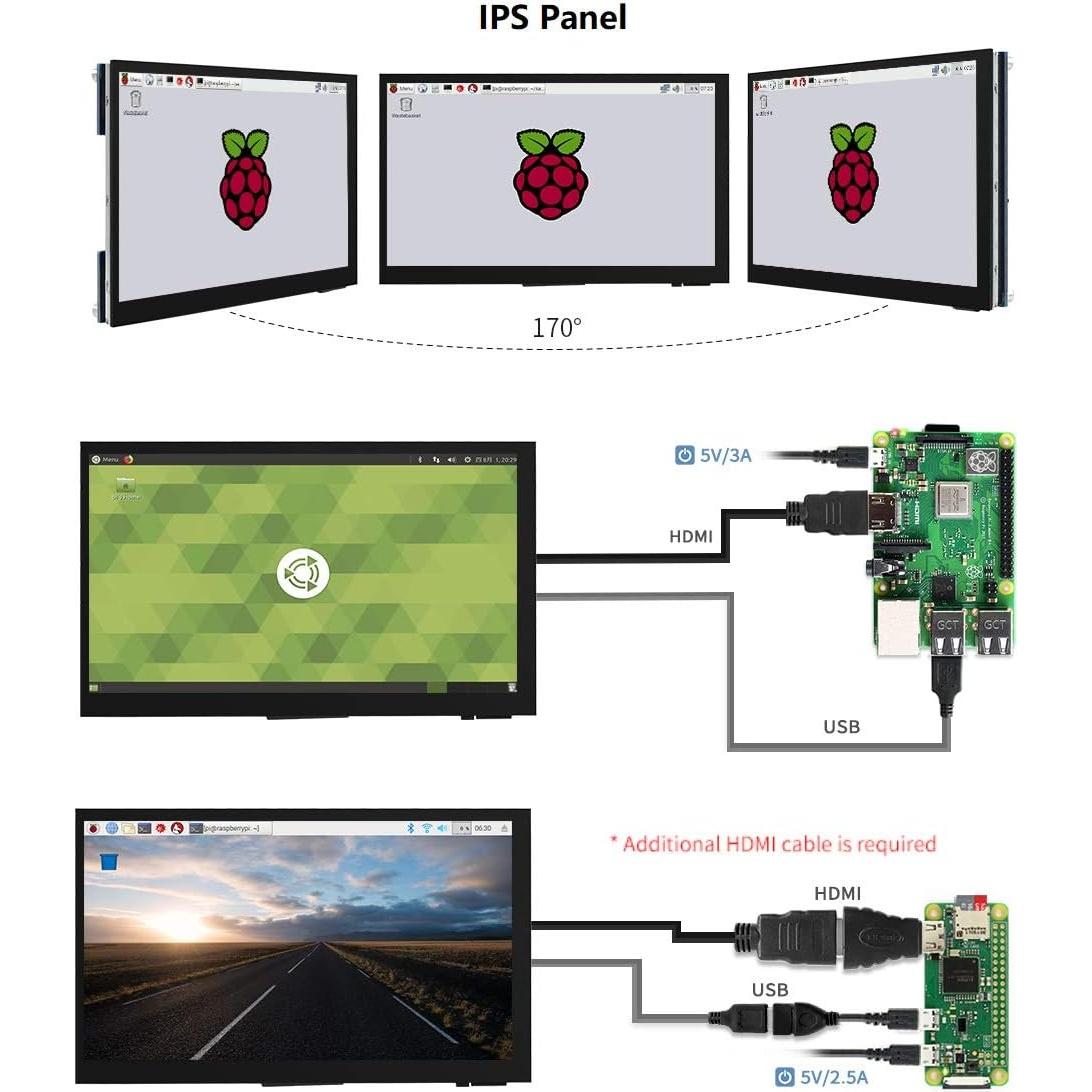 Módulo Pantalla Táctil Capacitiva 7" Ingcool 1024x600