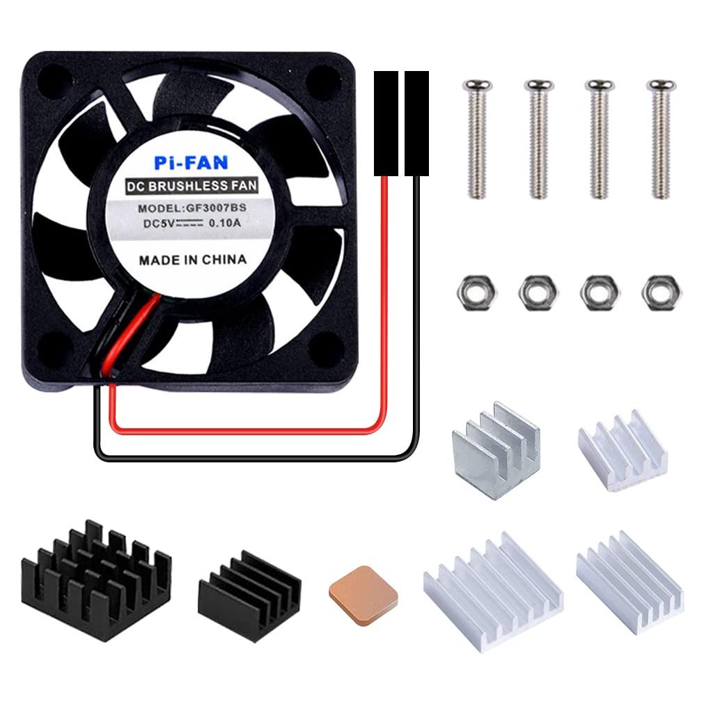 Ventilador GeeekPi 30x30mm DC 5V para Raspberry Pi 4 y 3