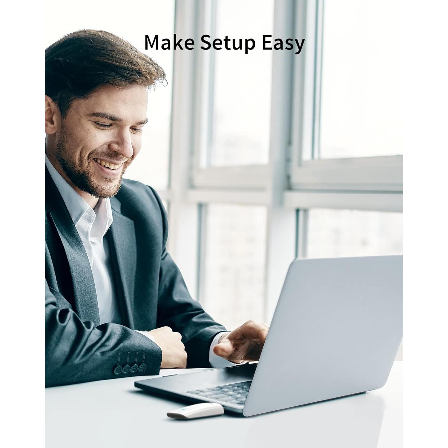 Adaptador USB WiFi 6 BrosTrend AX1800 para Linux 1800Mbps