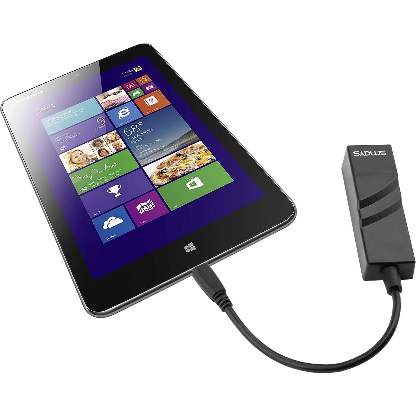 Adaptador Ethernet Micro USB OTG SMAYS para Raspberry Pi y Android