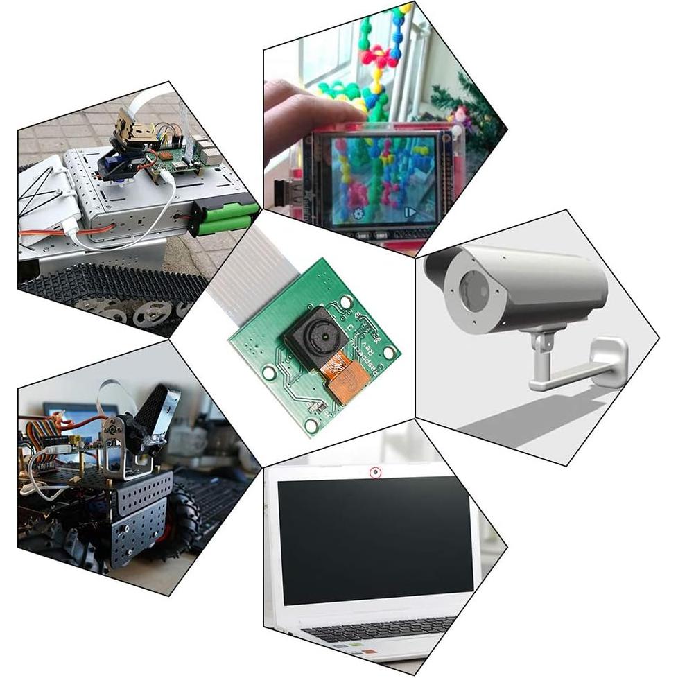 Cámara Mini DORHEA 5MP 1080p para Raspberry Pi A/B/2/3/4