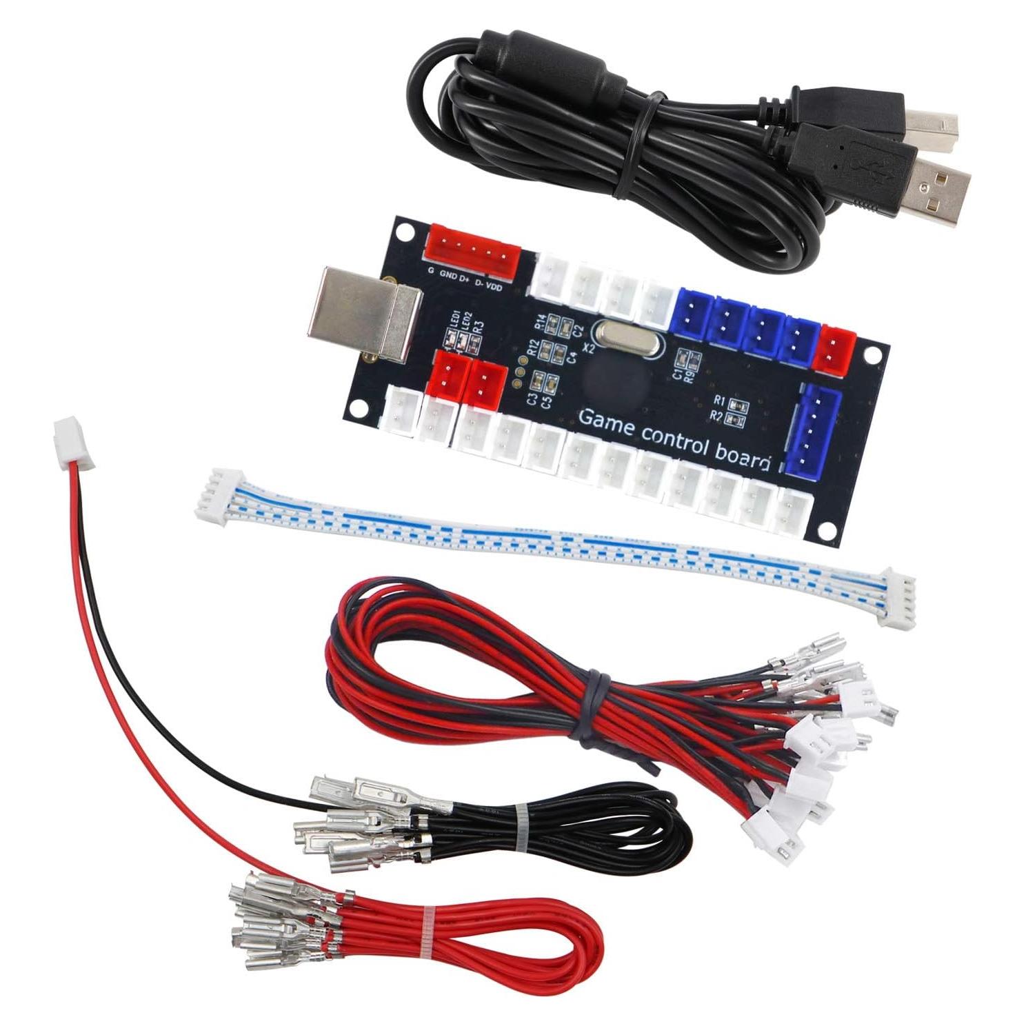 Controlador USB SJ@JX para Joystick y Botón de Juego Arcade