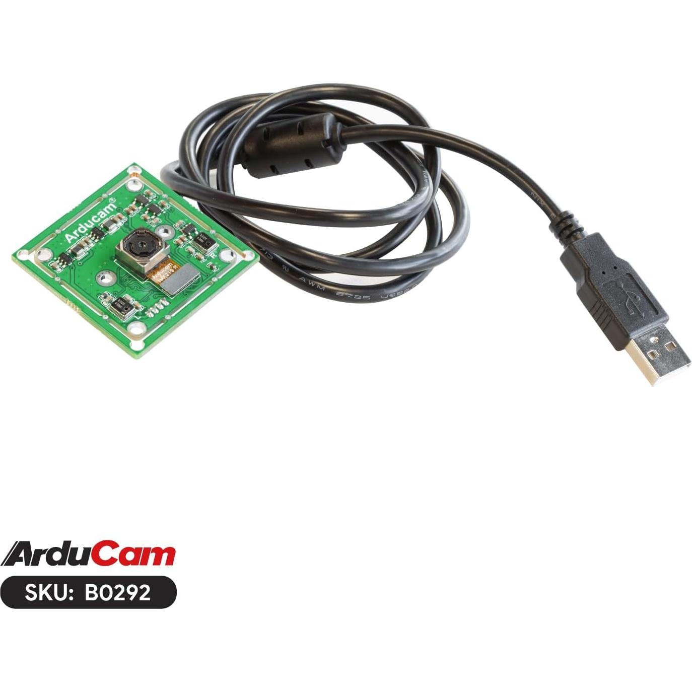 Cámara USB 4K Arducam IMX219 8MP Autofoco con Micrófono