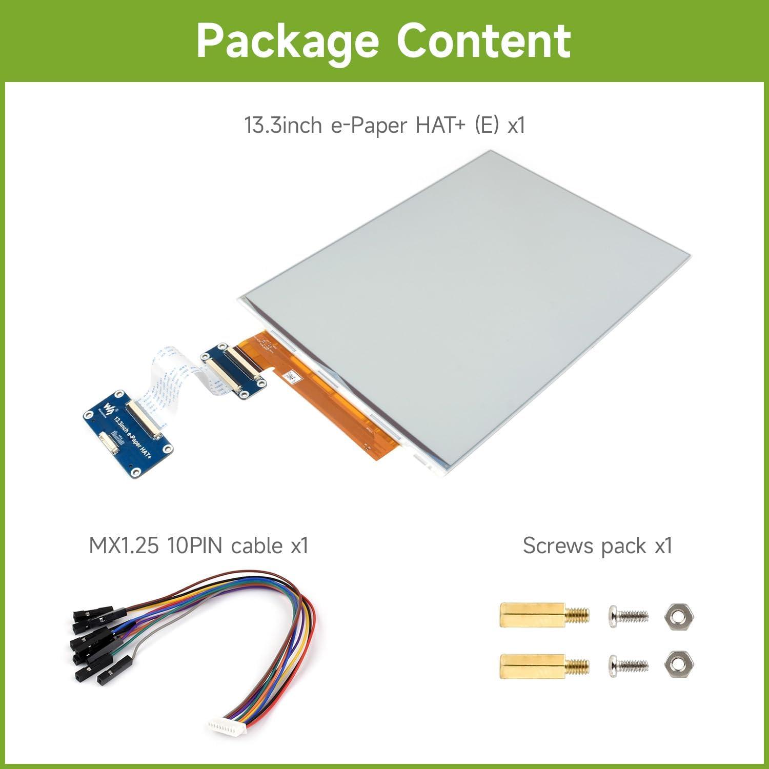 Pantalla E-Paper a Color 13.3" Waveshare E Ink Spectra 6