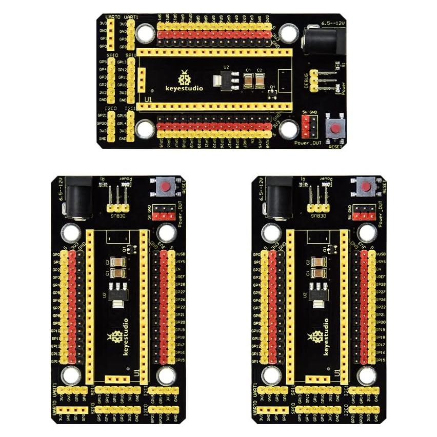 KEYESTUDIO Shield de Expansión para Raspberry Pi Pico - 6.5-12V