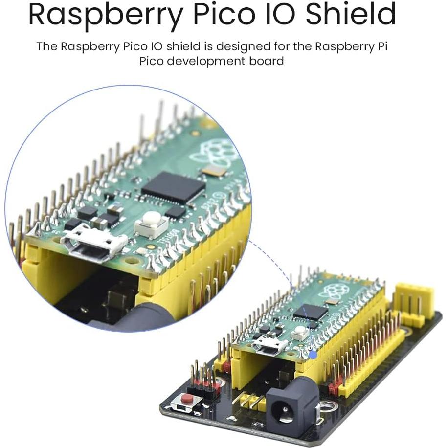 KEYESTUDIO Shield de Expansión para Raspberry Pi Pico - 6.5-12V