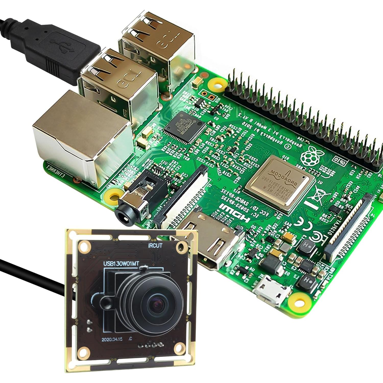 Cámara USB Magnolia 1.3MP Ojo de Pez 180° Baja Luz 0.01Lux