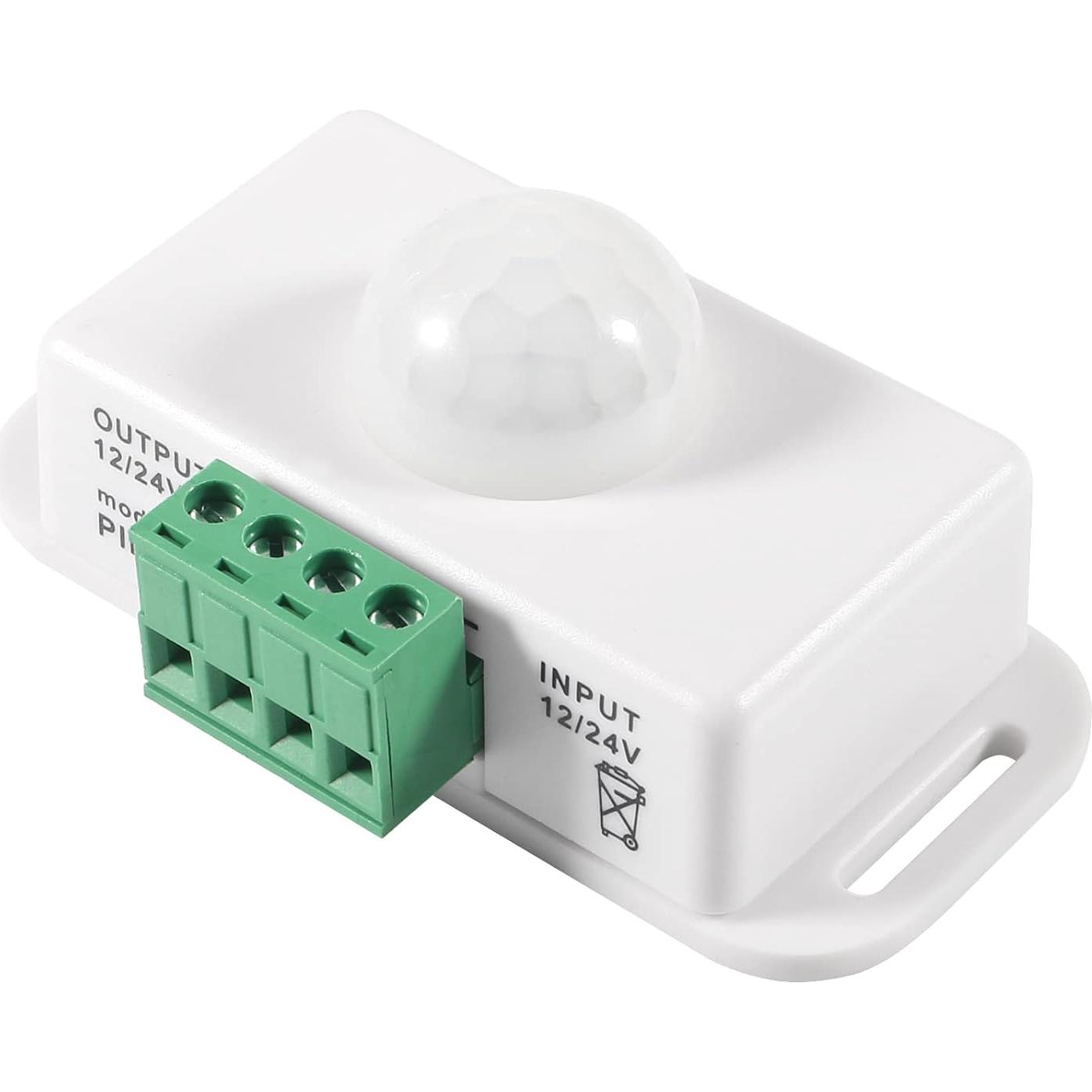 Paquete de 2 Interruptores PIR LED MELIFE 12-24V Blanco