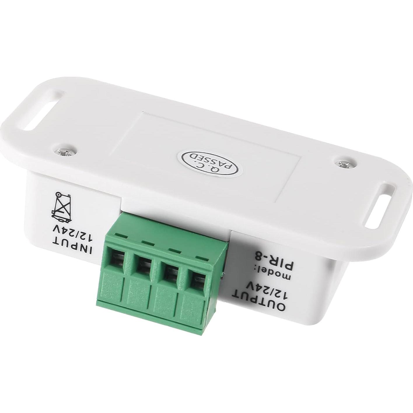 Paquete de 2 Interruptores PIR LED MELIFE 12-24V Blanco